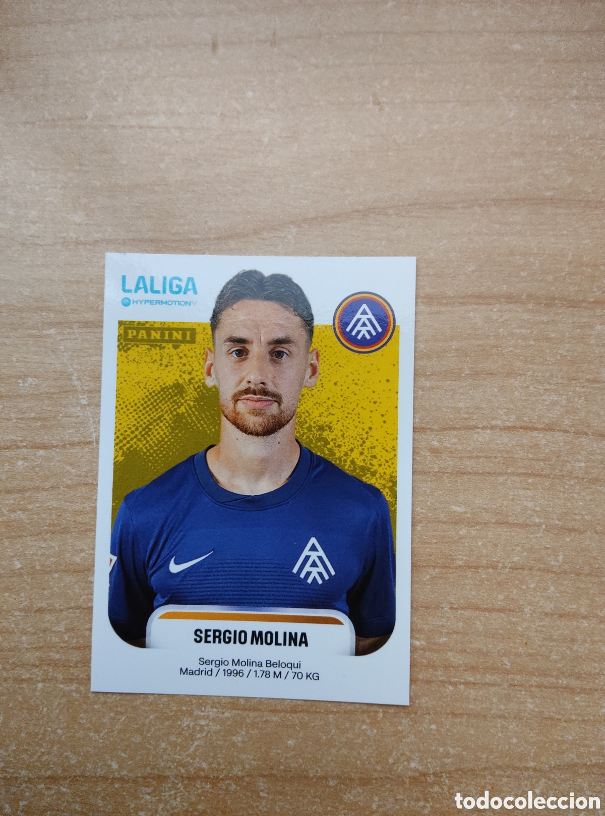 Cromos de f&uacute;tbol: 50 SERGIO MOLINA ANDORRA LIGA HYPERMOTION 2025 2026