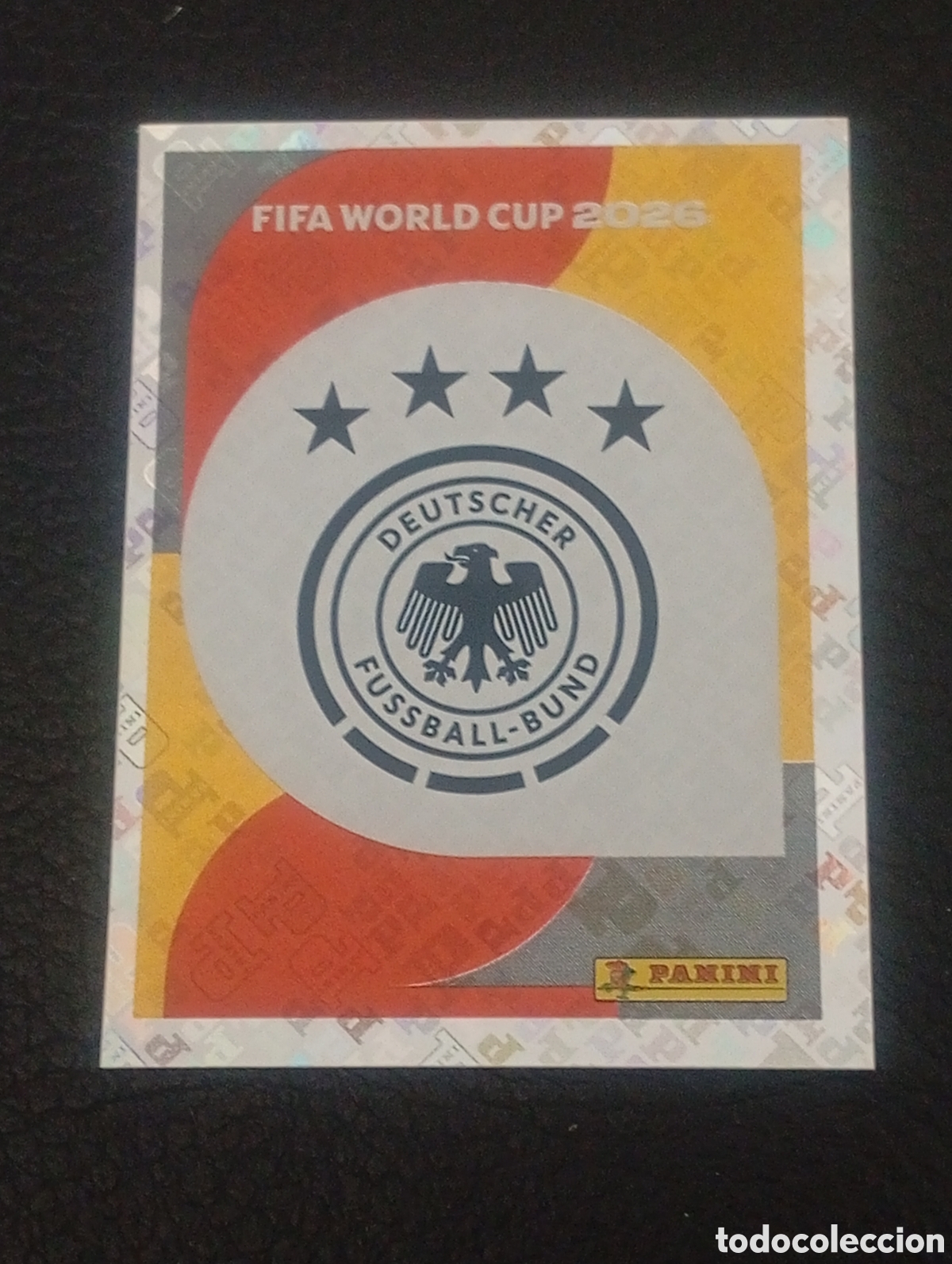 Cromos de f&uacute;tbol: GER 1 escudo GERMANY MUNDIAL F&Uacute;TBOL 2026 FIFA WORLD CUP PANINI CROMO STICKER GER1