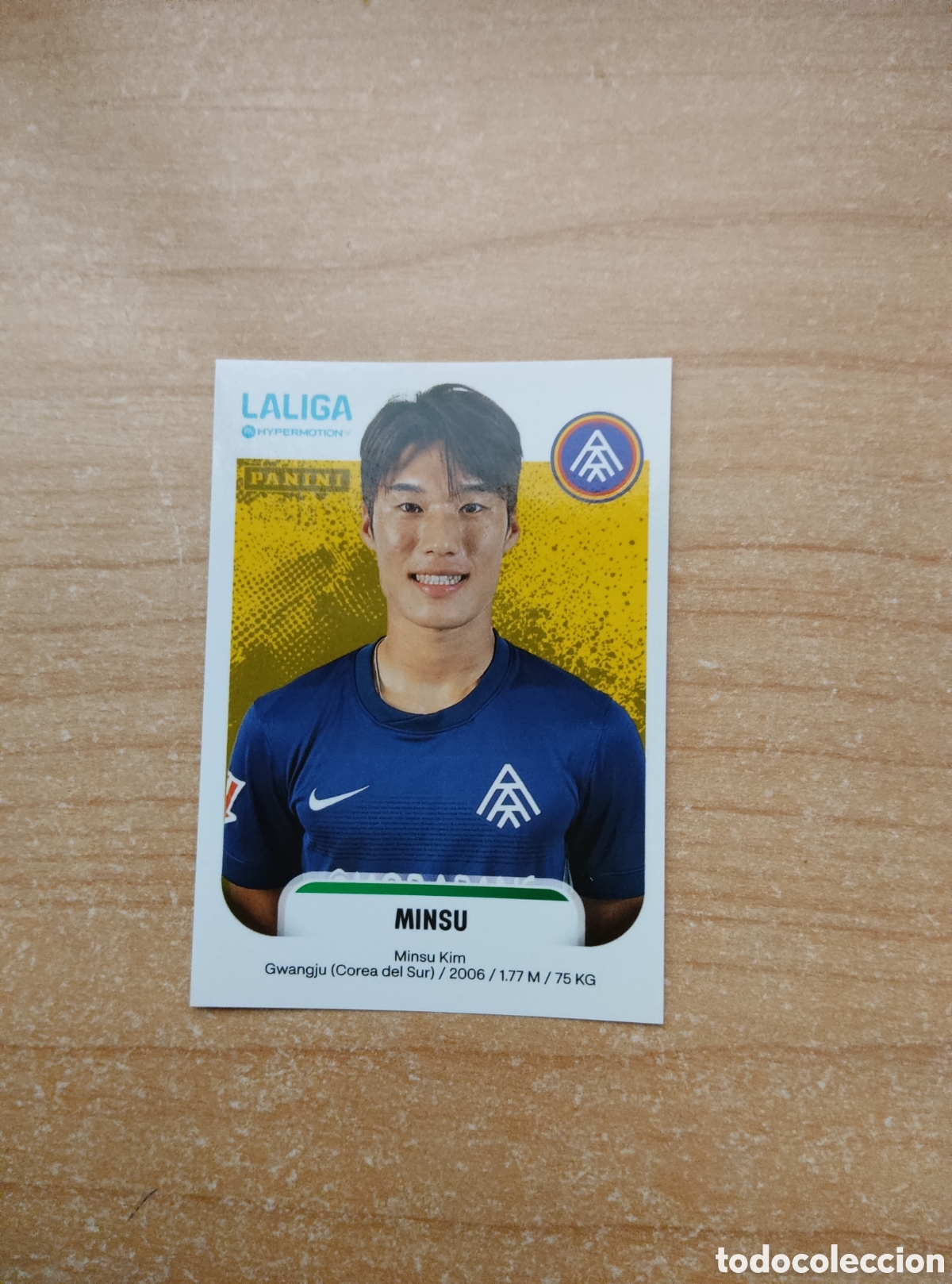 Cromos de f&uacute;tbol: 55 MINSU ANDORRA LIGA HYPERMOTION 2025 2026