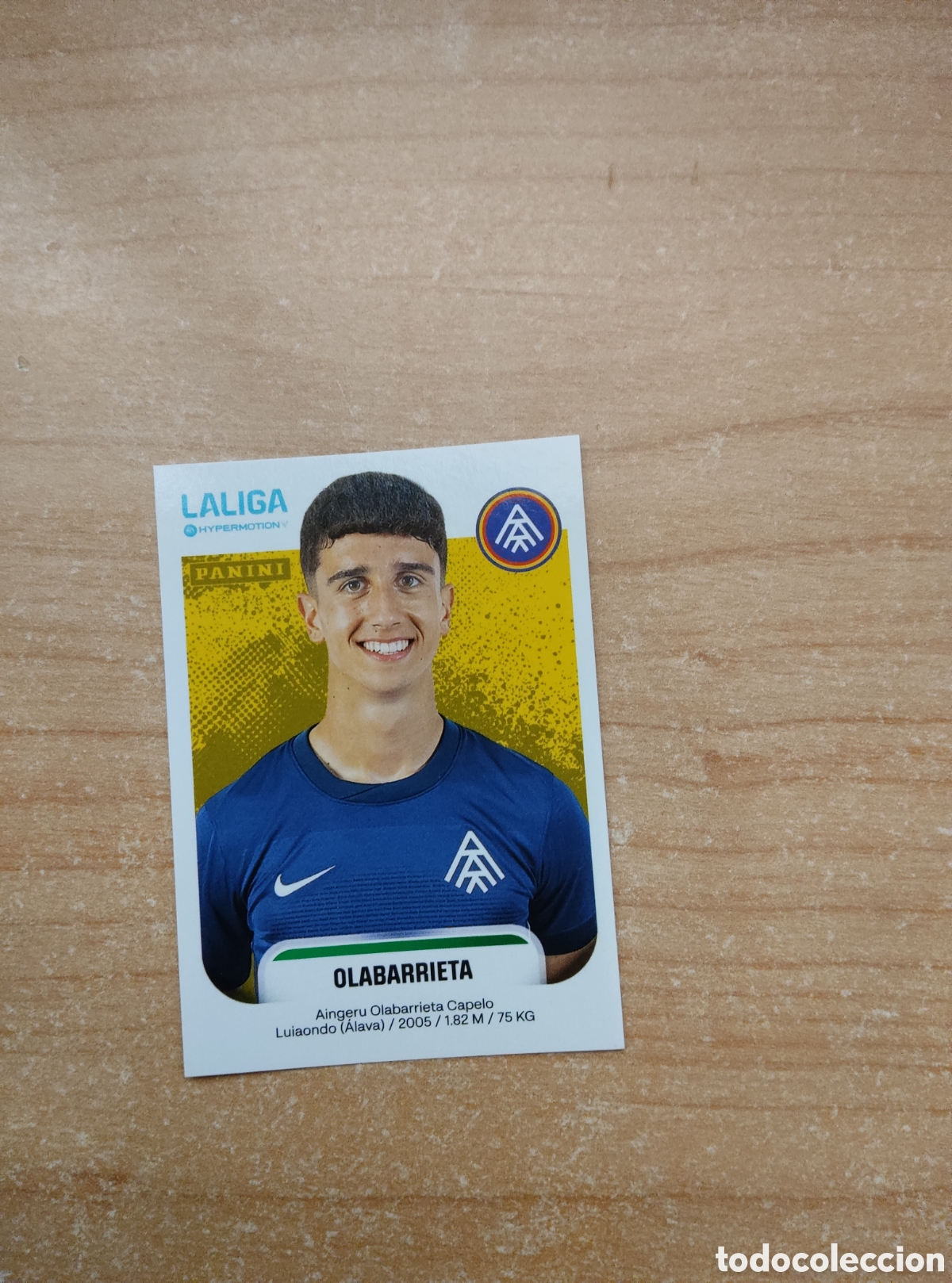 Cromos de f&uacute;tbol: 56 OLABARRIETA ANDORRA LIGA HYPERMOTION 2025 2026