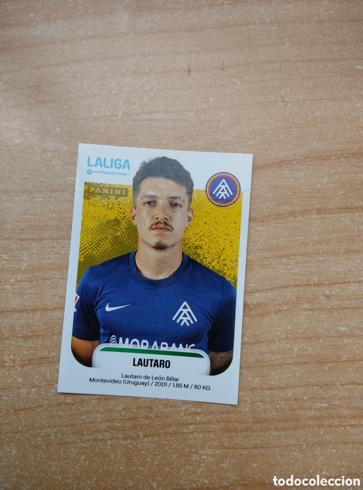 Cromos de f&uacute;tbol: 58 LAUTARO ANDORRA LIGA HYPERMOTION 2025 2026