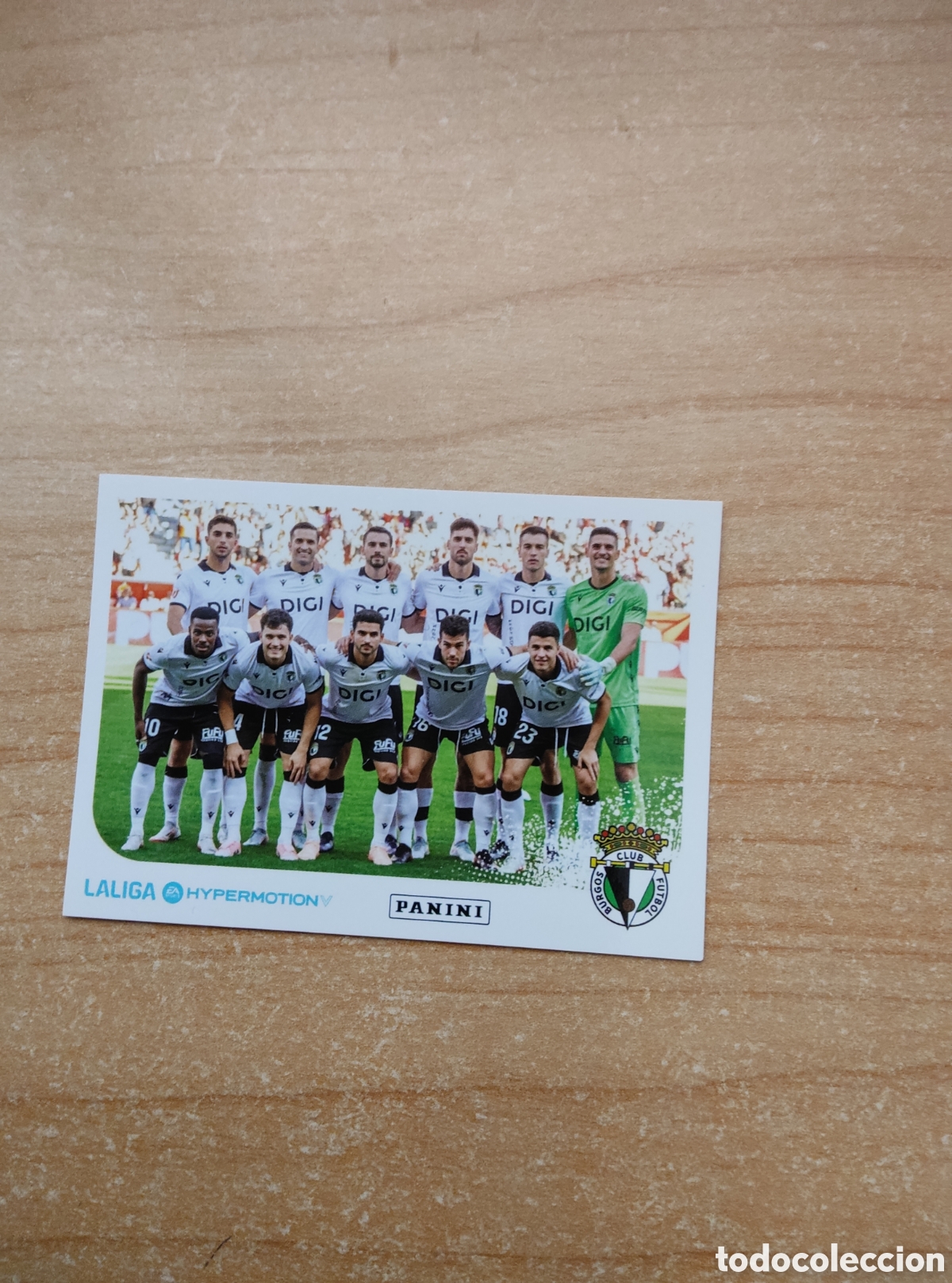 Cromos de f&uacute;tbol: 60 PLANTILLA BURGOS LIGA HYPERMOTION 2025 2026