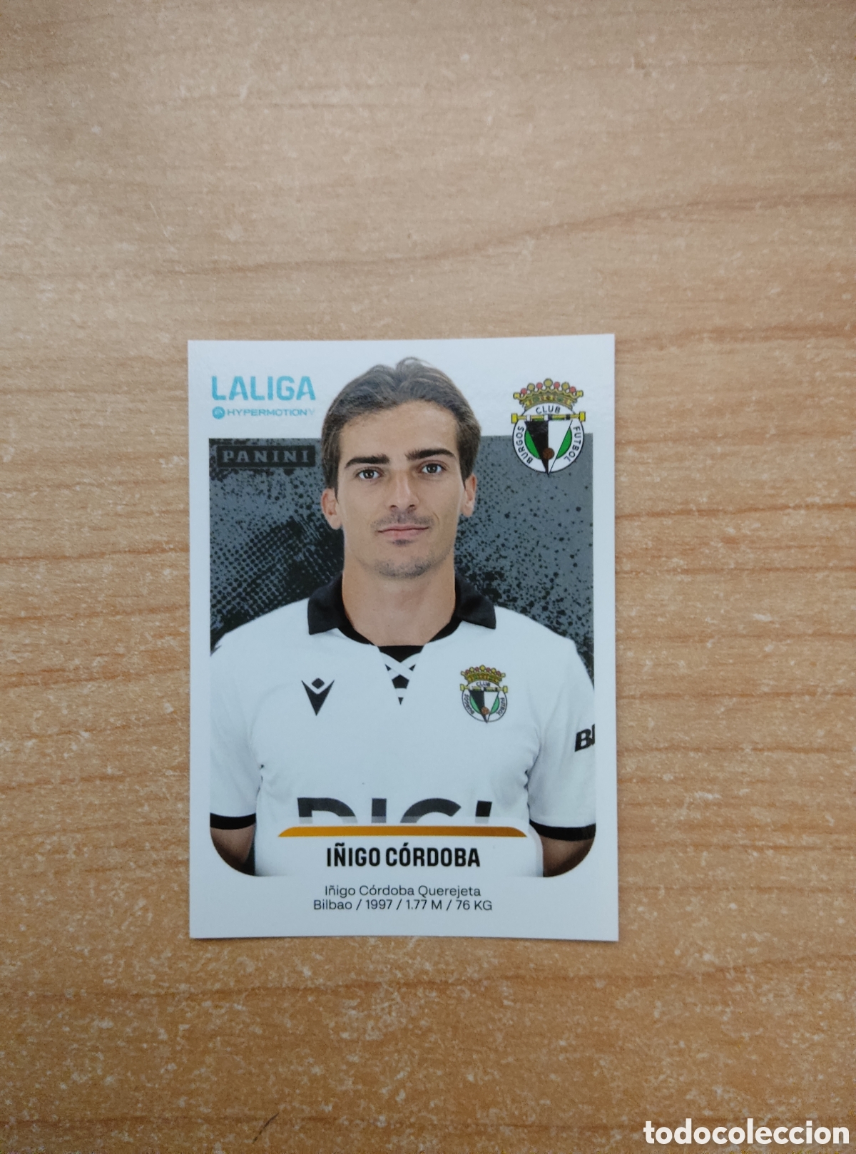 Cromos de f&uacute;tbol: 72 &Iacute;&Ntilde;IGO CORDOBA BURGOS LIGA HYPERMOTION 2025 2026