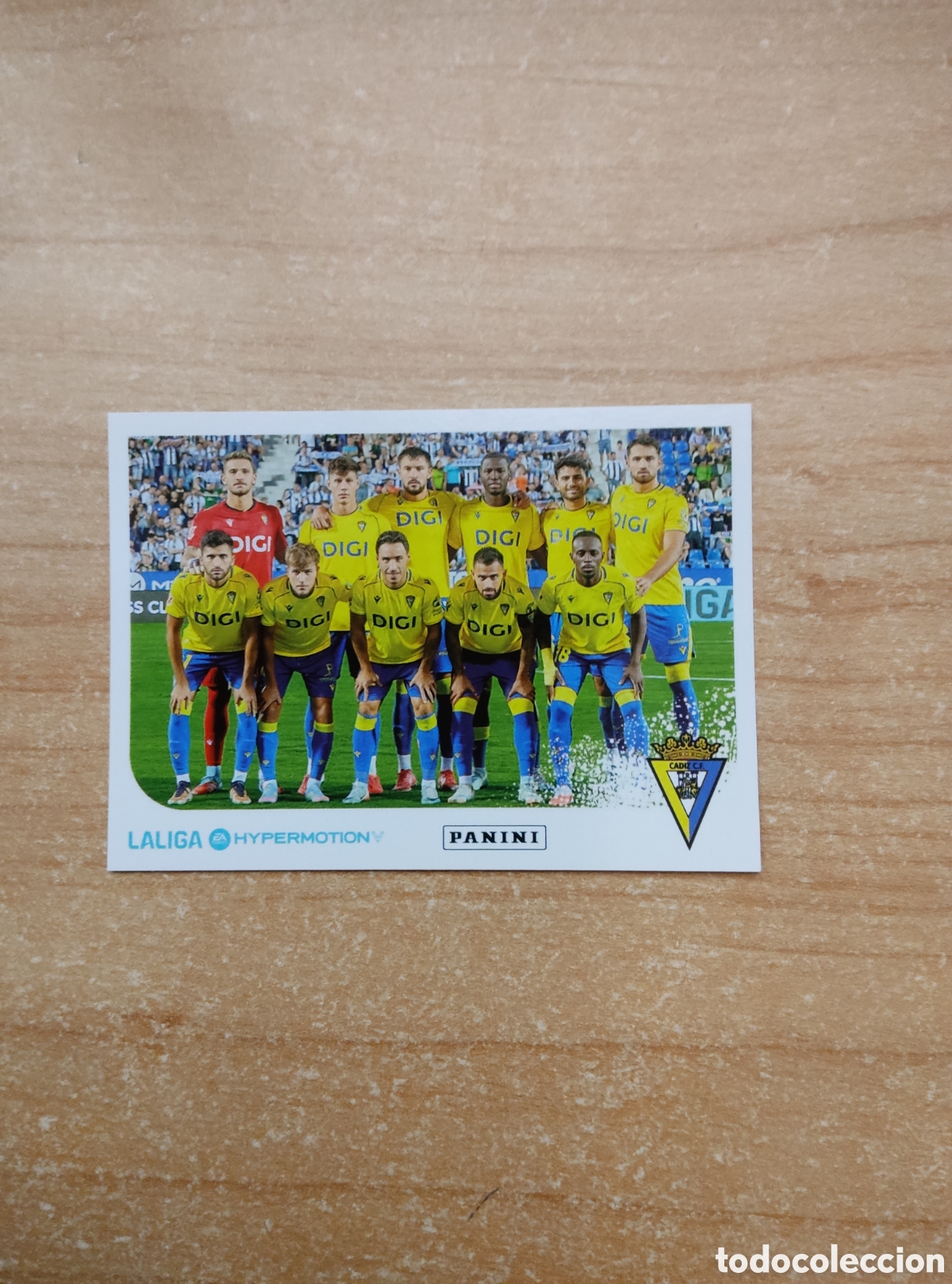 Cromos de f&uacute;tbol: 79 EQUIPO CADIZ LIGA HYPERMOTION 2025 2026