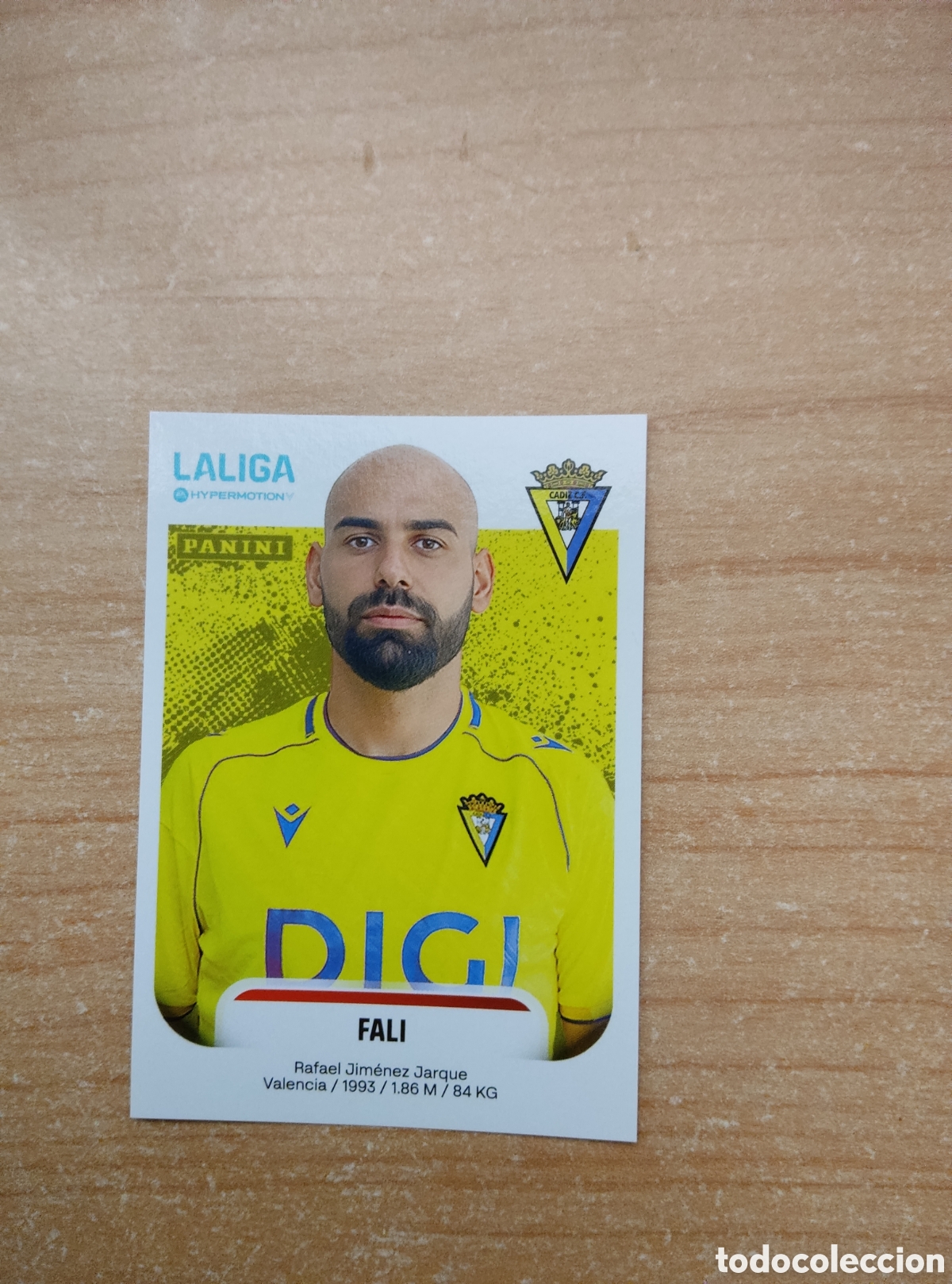 Cromos de f&uacute;tbol: 83B FALI CADIZ LIGA HYPERMOTION 2025 2026