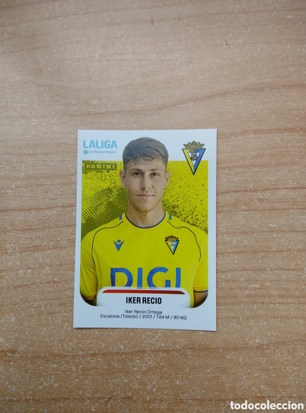 Cromos de f&uacute;tbol: 85 IKER RECIO CADIZ LIGA HYPERMOTION 2025 2026