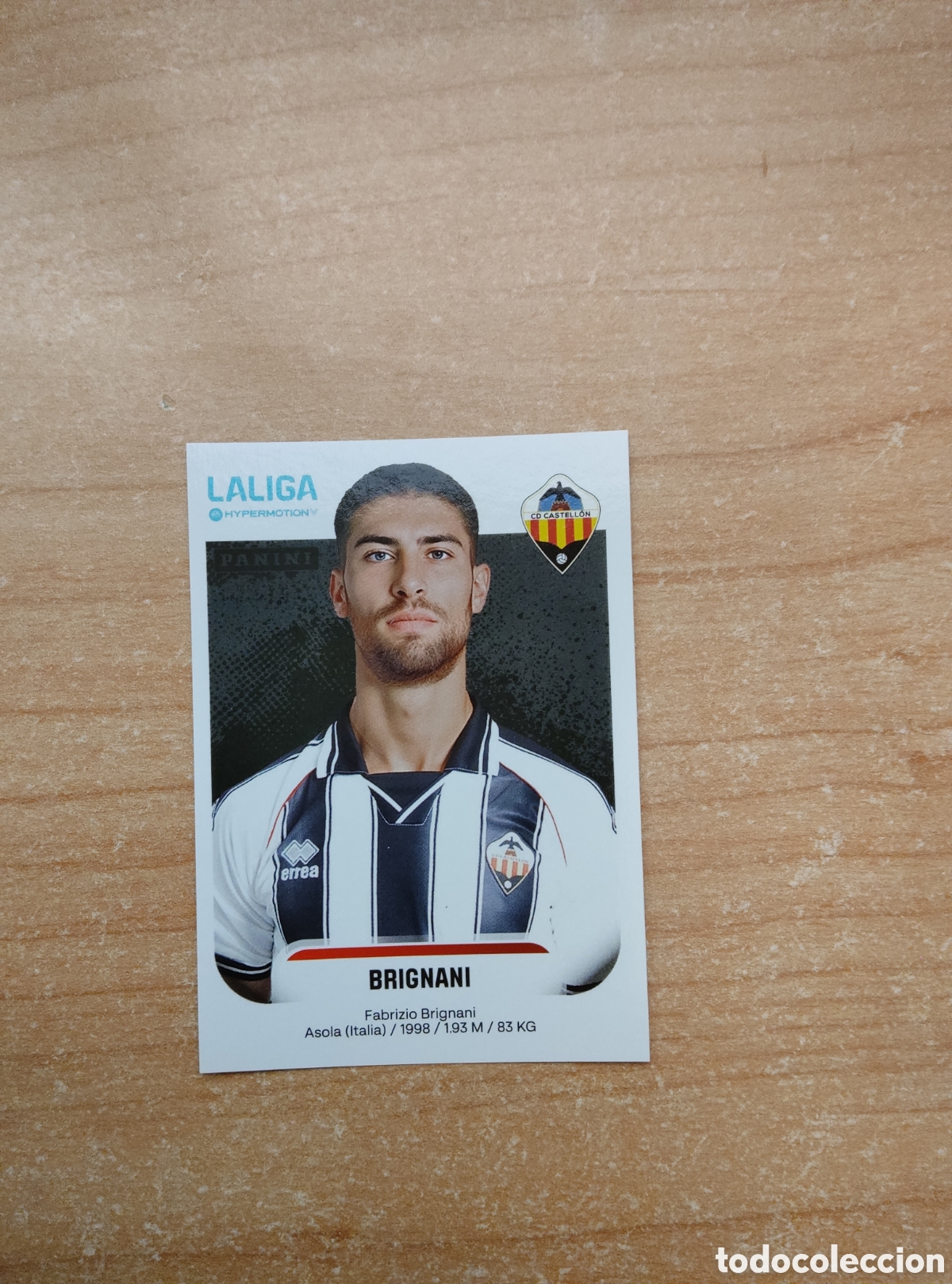 Cromos de f&uacute;tbol: 103 BRIGNANI CASTELLON LIGA HYPERMOTION 2025 2026