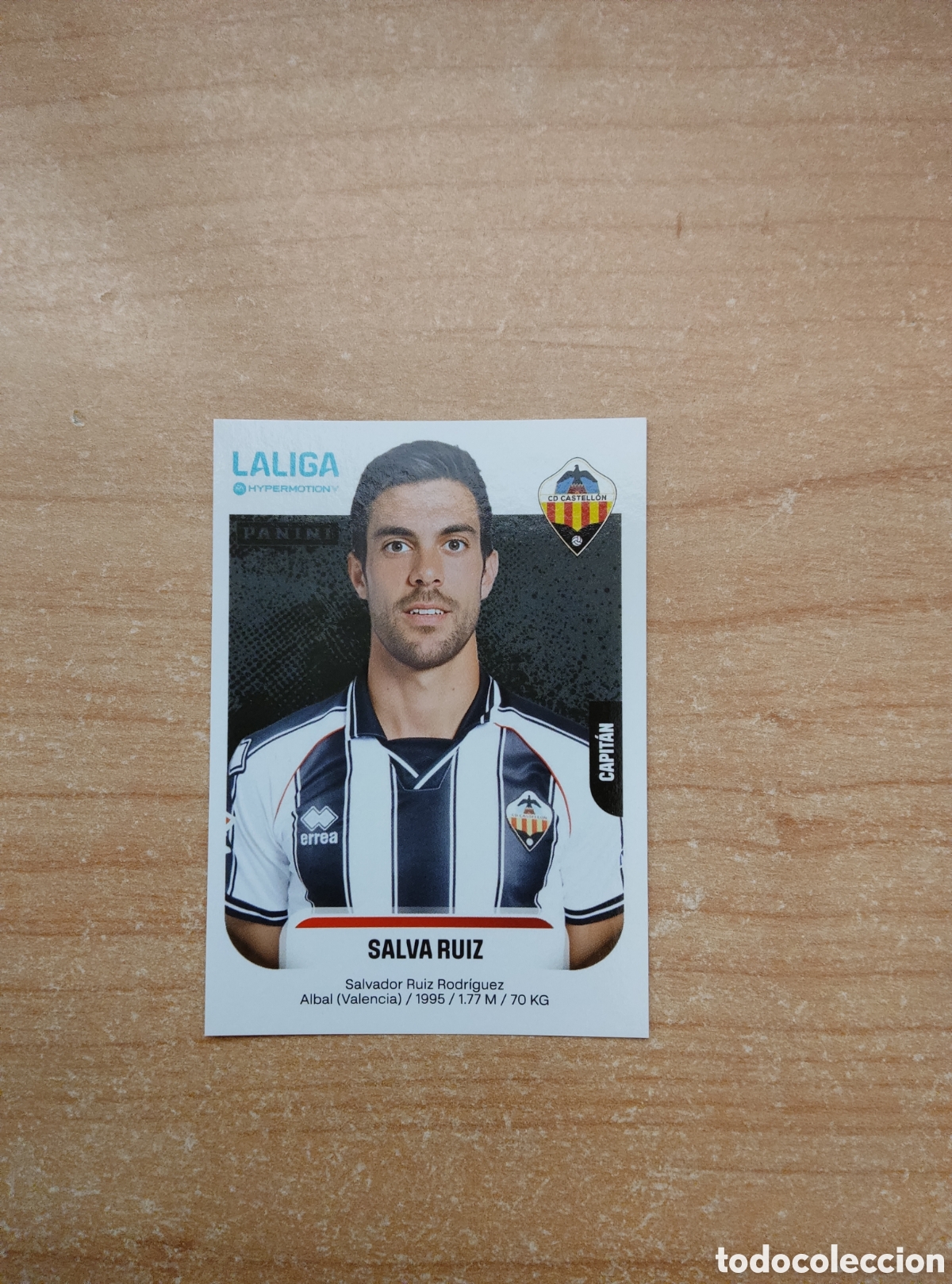 Cromos de f&uacute;tbol: 105 SALVA RUIZ CASTELLON LIGA HYPERMOTION 2025 2026