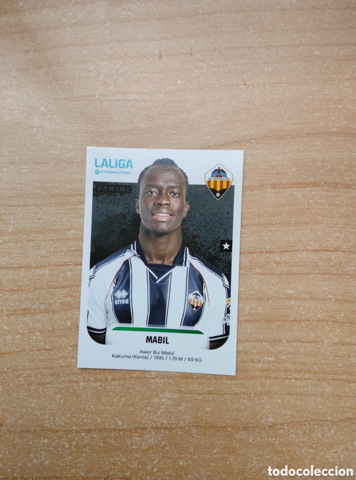 Football Stickers: 112 MABIL CASTELLON LIGA HYPERMOTION 2025 2026