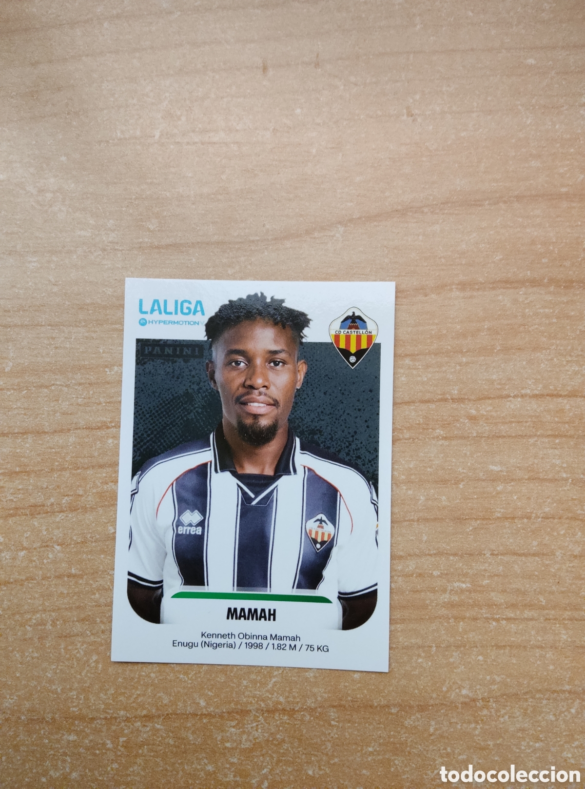 Football Stickers: 115B MAMAH CASTELLON LIGA HYPERMOTION 2025 2026