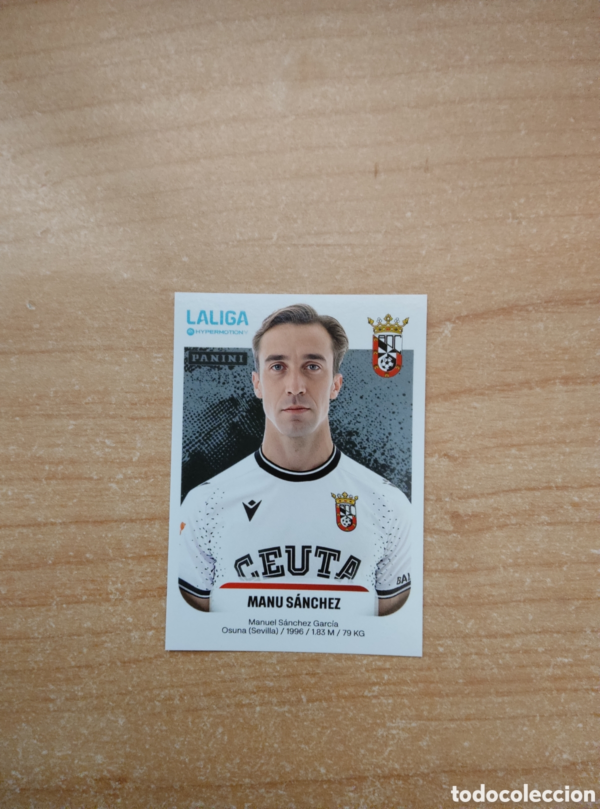 Cromos de f&uacute;tbol: 120 MANU SANCHEZ CEUTA LIGA HYPERMOTION 2025 2026