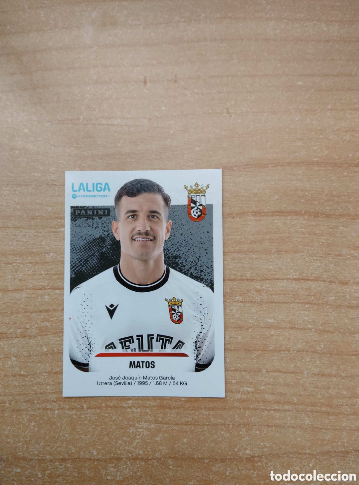 Cromos de f&uacute;tbol: 123 MATOS CEUTA LIGA HYPERMOTION 2025 2026