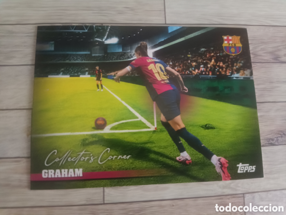 Cromos de f&uacute;tbol: 36 GRAHAM HANSEN BARCELONA WOMEN COLLECTOR'S CORNER TEAM SET BARCELONA 2025 2026 TOPPS 25 26