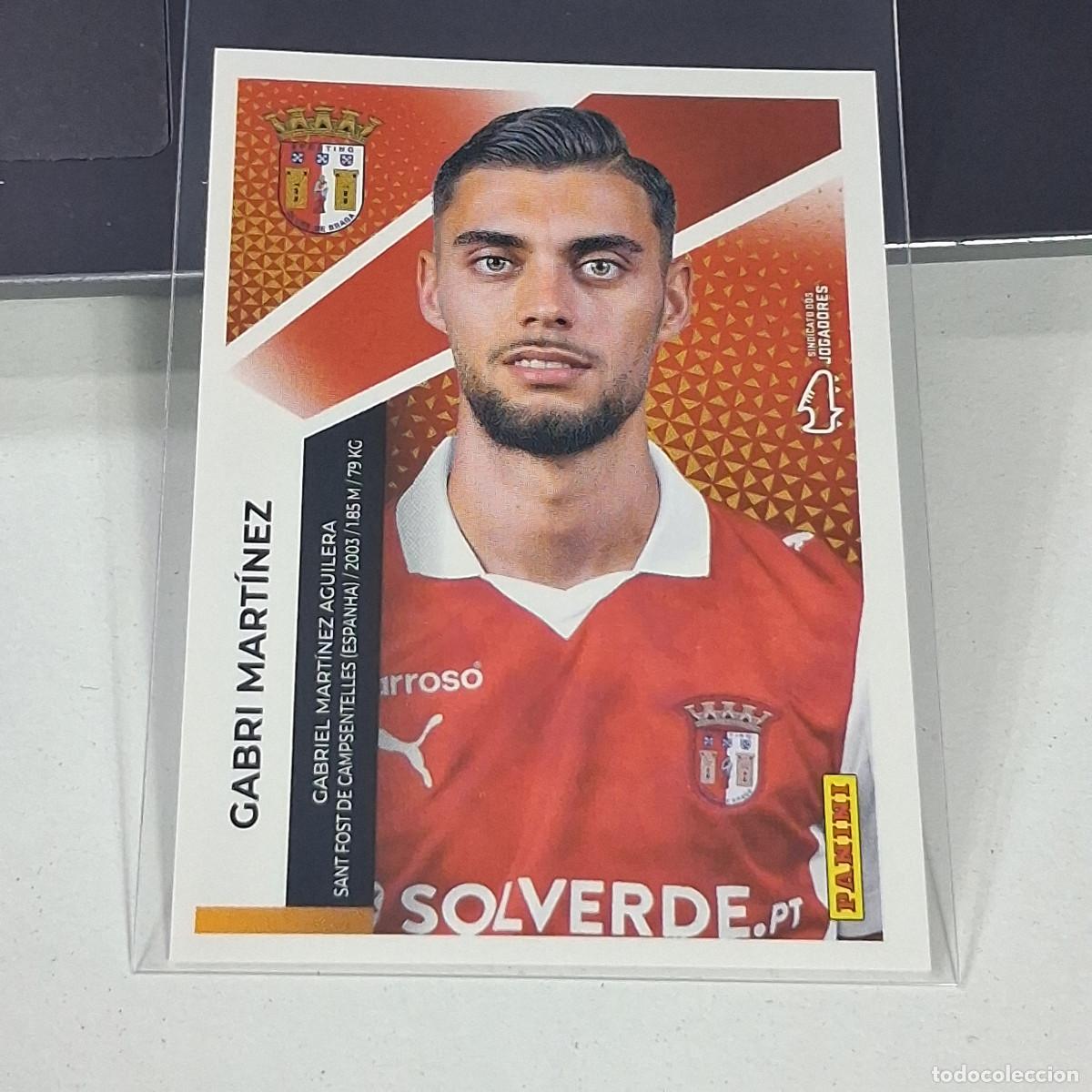 Cromos de f&uacute;tbol: B35 110 GABRI MARTINEZ BRAGA STICKER FUTBOL PANINI PORTUGAL 2025-2026 25 26 LIGA BETCLIC