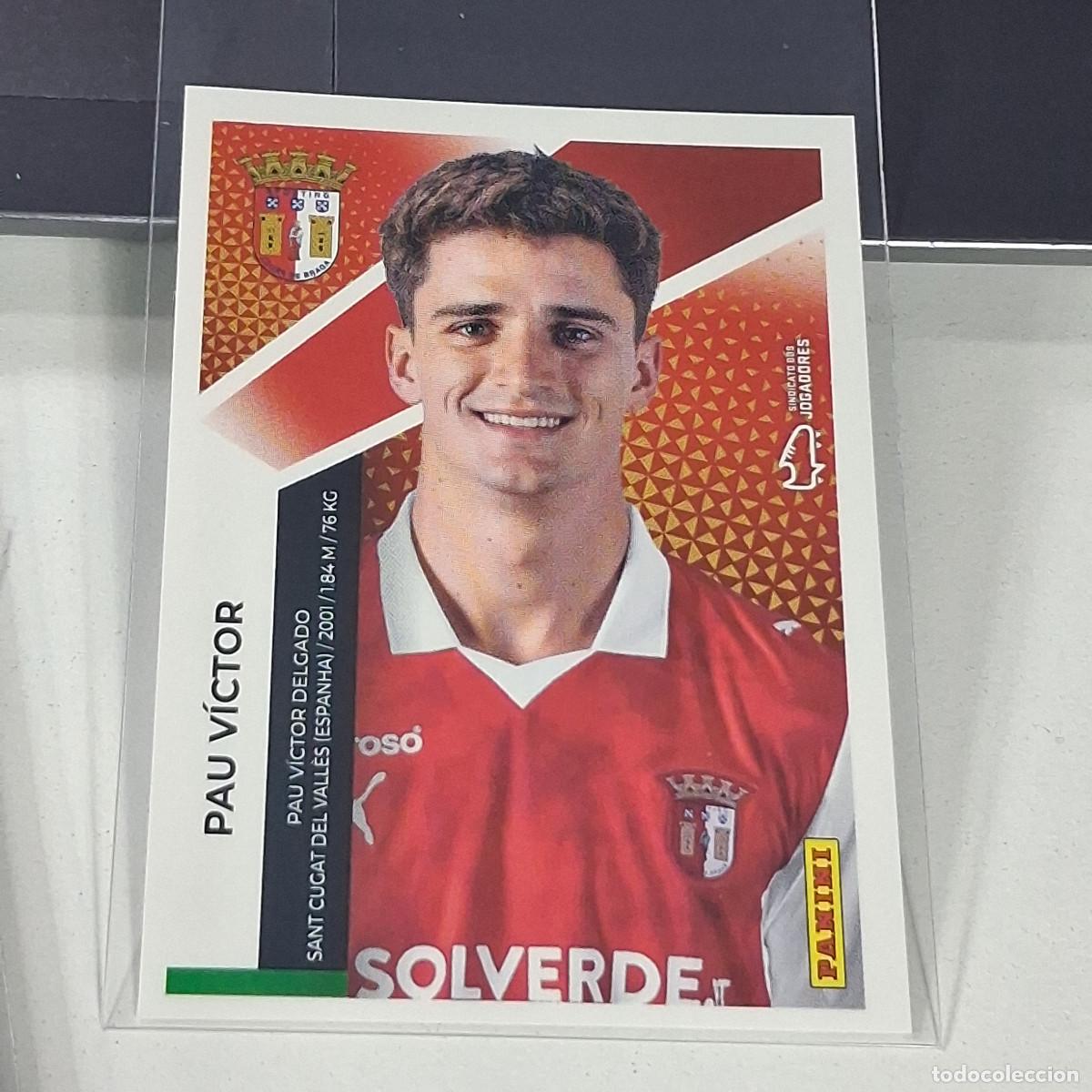Cromos de f&uacute;tbol: B35 113 PAU V&Iacute;CTOR BRAGA STICKER FUTBOL PANINI PORTUGAL 2025-2026 25 26 LIGA BETCLIC