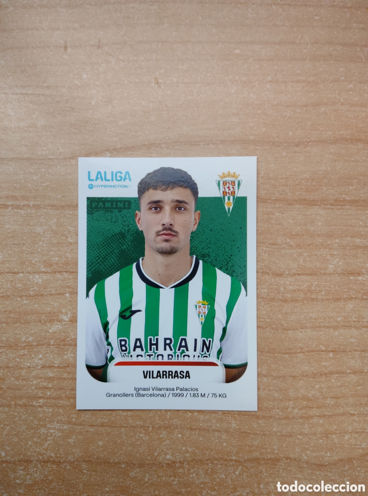Cromos de f&uacute;tbol: 144 VILLARRASA CORDOBA LIGA HYPERMOTION 2025 2026