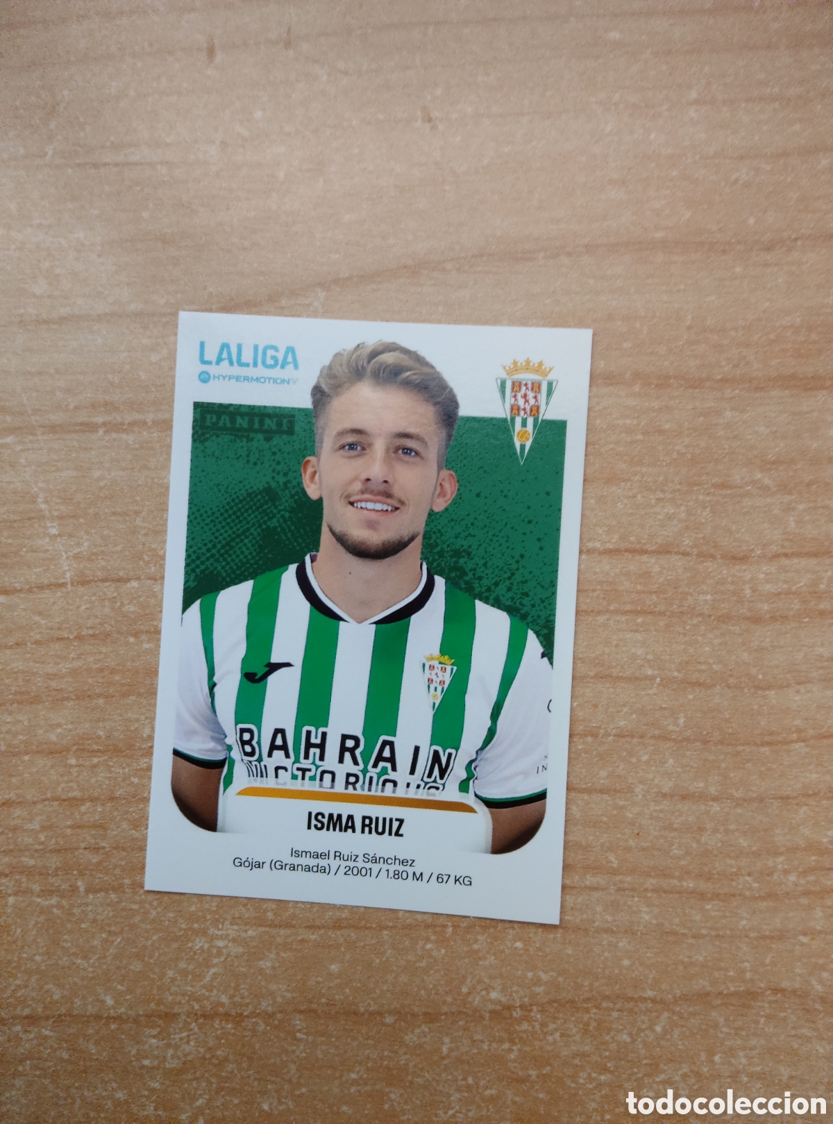 Cromos de f&uacute;tbol: 145 ISMA RUIZ CORDOBA LIGA HYPERMOTION 2025 2026