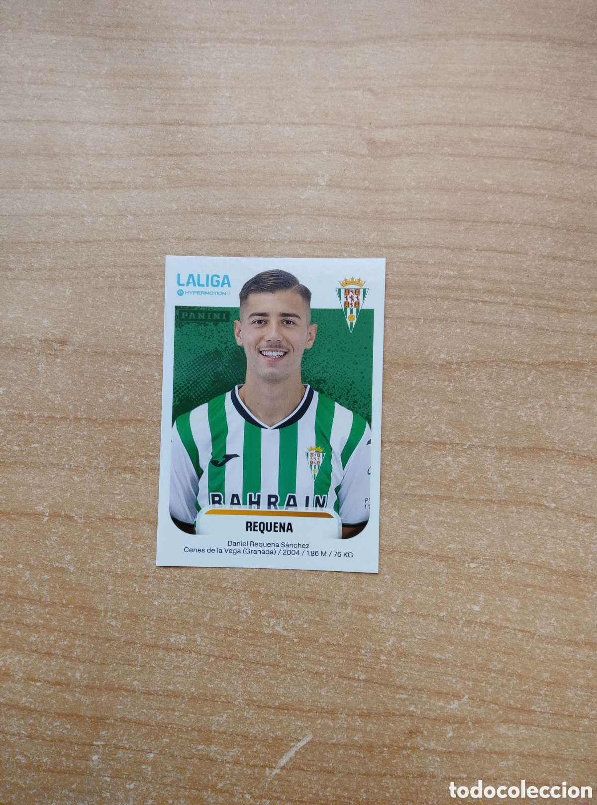 Cromos de f&uacute;tbol: 148A DANI REQUENA CORDOBA LIGA HYPERMOTION 2025 2026