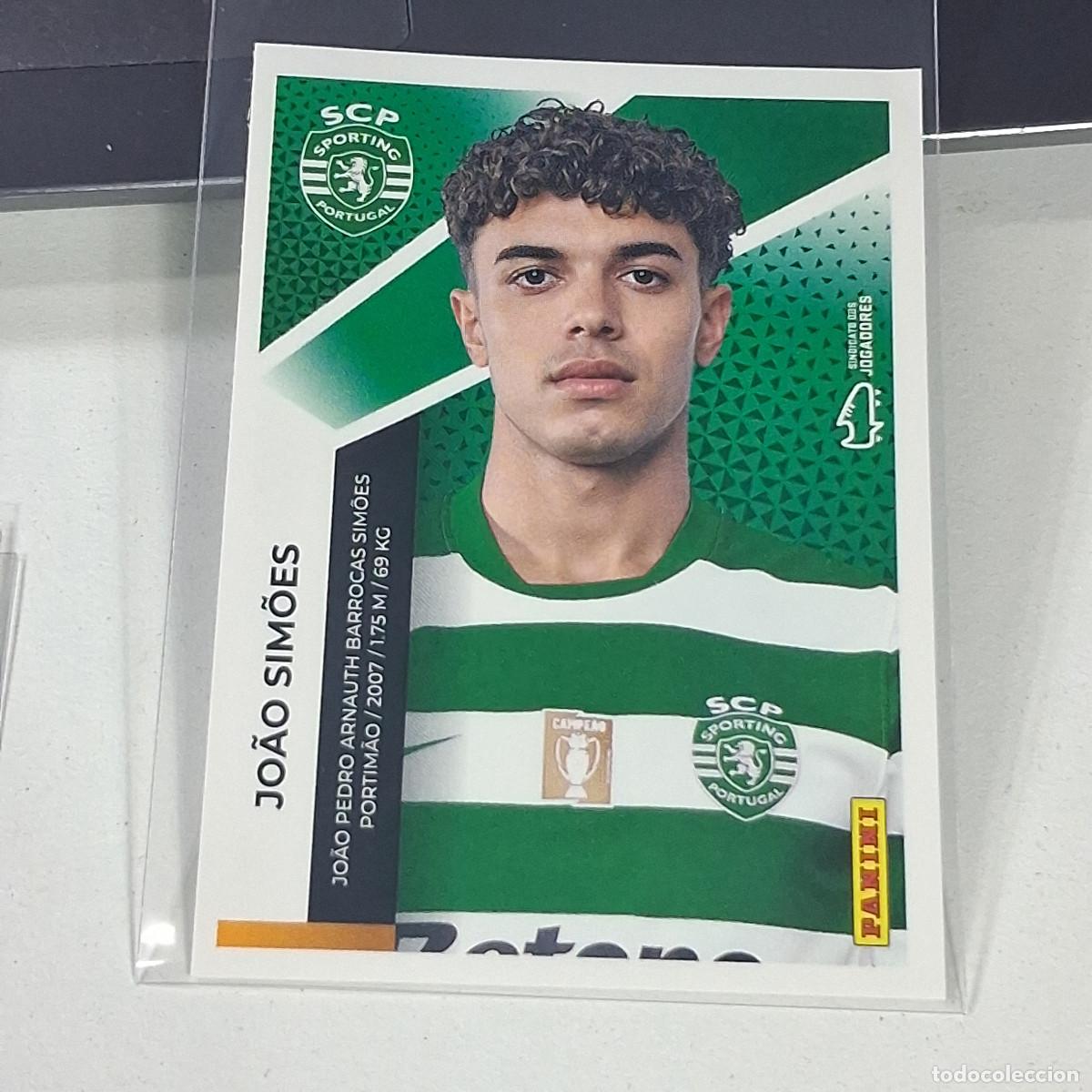 Cromos de f&uacute;tbol: B35 315 JOAO SIMOES SPORTING SCP CROMO STICKER FUTBOL PANINI PORTUGAL 2025-2026 25 26 LIGA BETCLIC