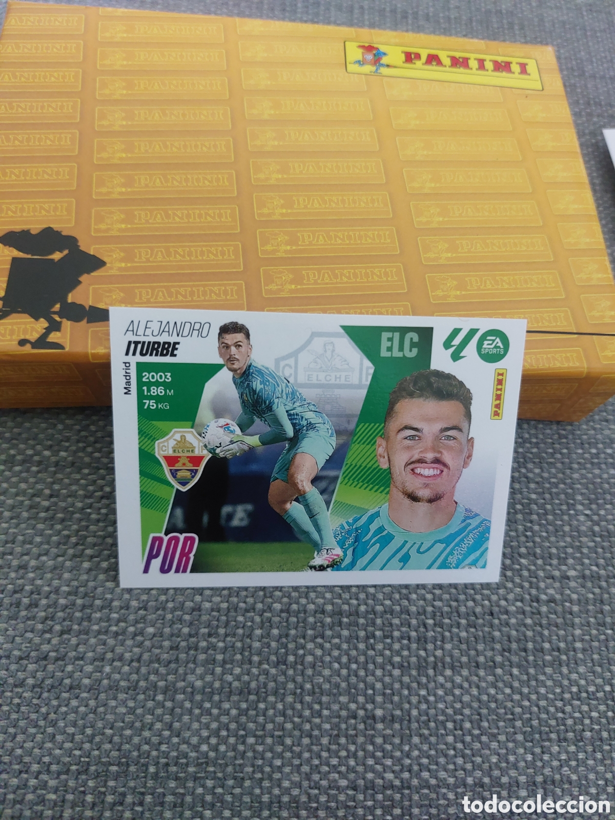 Cromos de f&uacute;tbol: 4 ITURBE ELCHE LIGA ESTE 2025 2026 PANINI 25 26