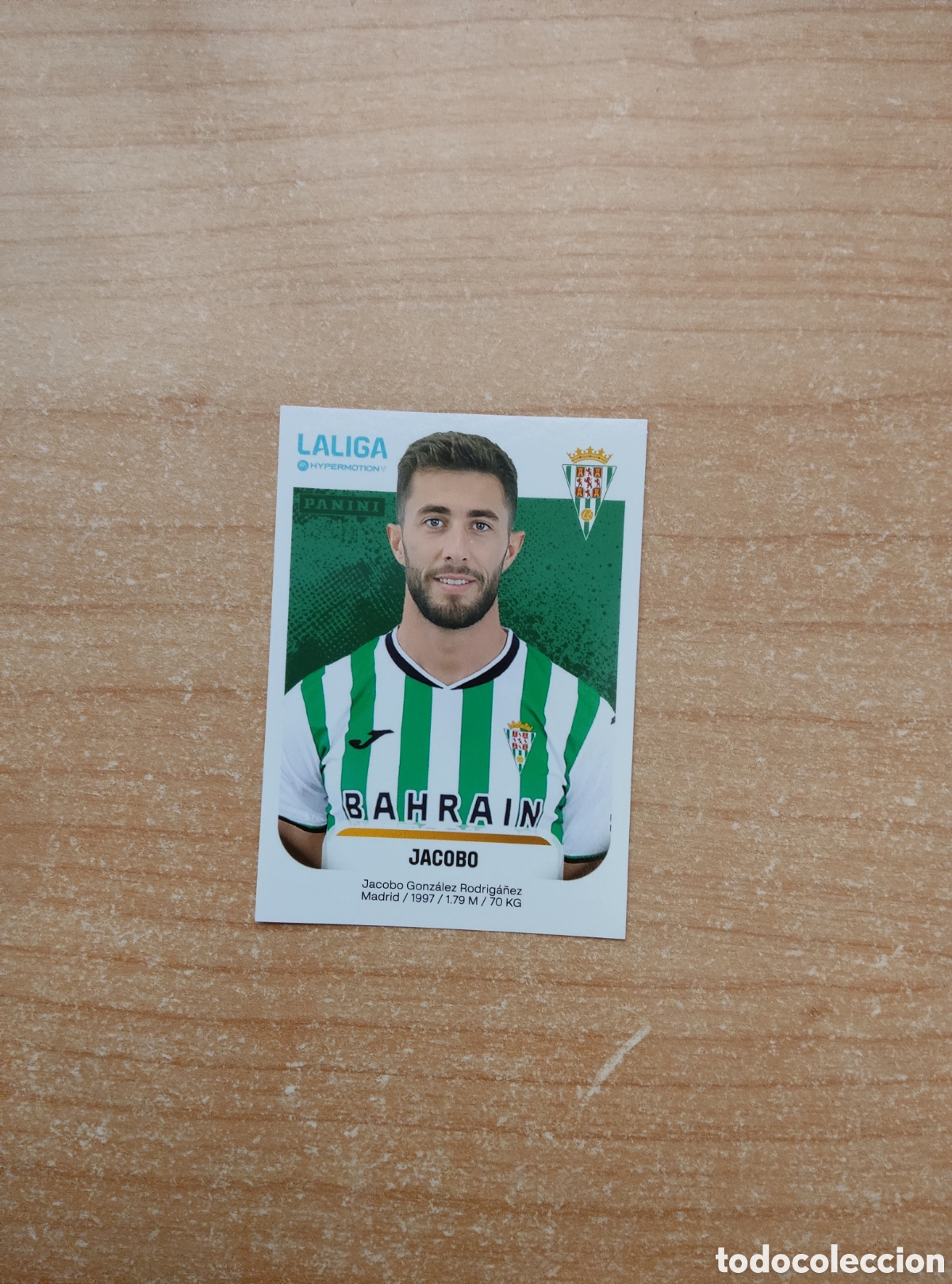 Cromos de f&uacute;tbol: 149 JACOBO CORDOBA LIGA HYPERMOTION 2025 2026