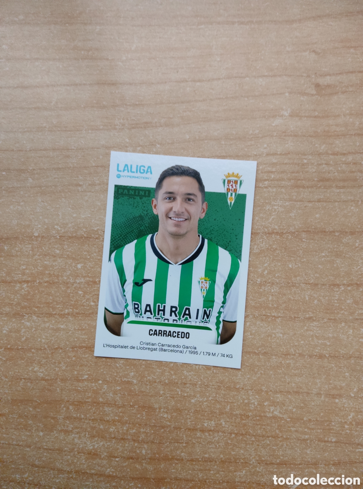 Cromos de f&uacute;tbol: 152 CARRACEDO CORDOBA LIGA HYPERMOTION 2025 2026