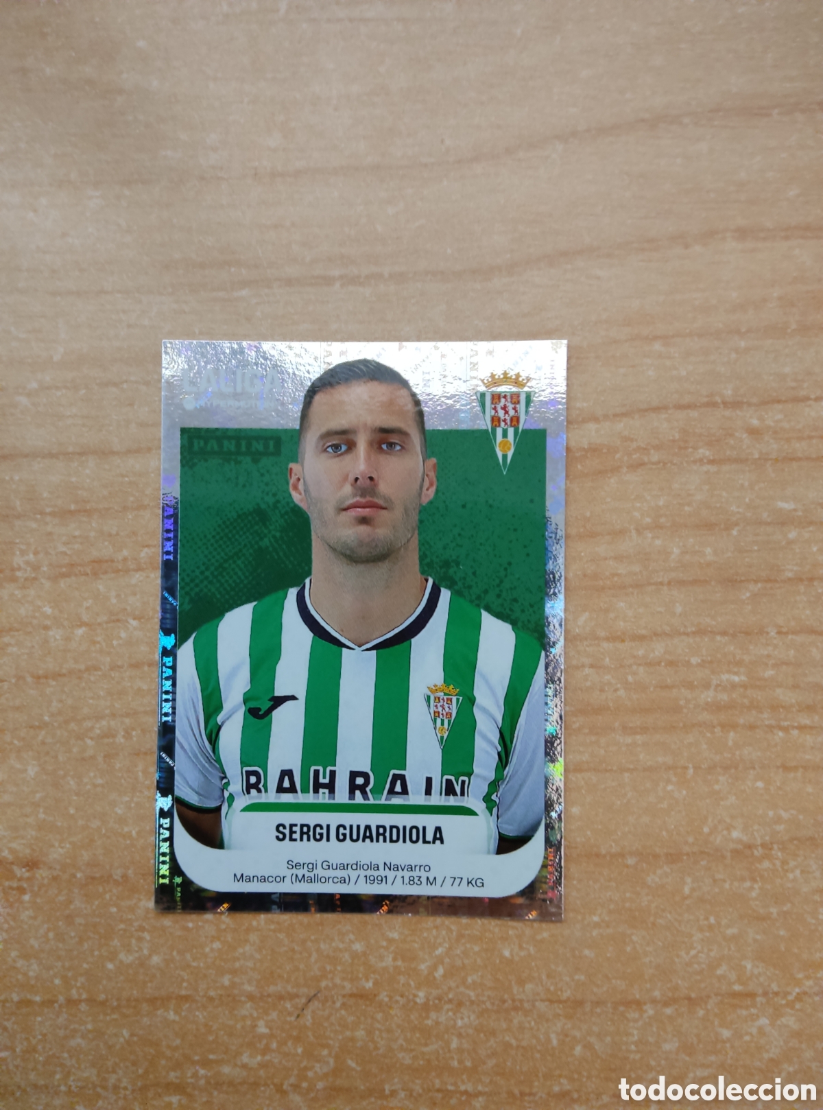 Cromos de f&uacute;tbol: 153 SERGI GUARDIOLA CORDOBA LIGA HYPERMOTION 2025 2026
