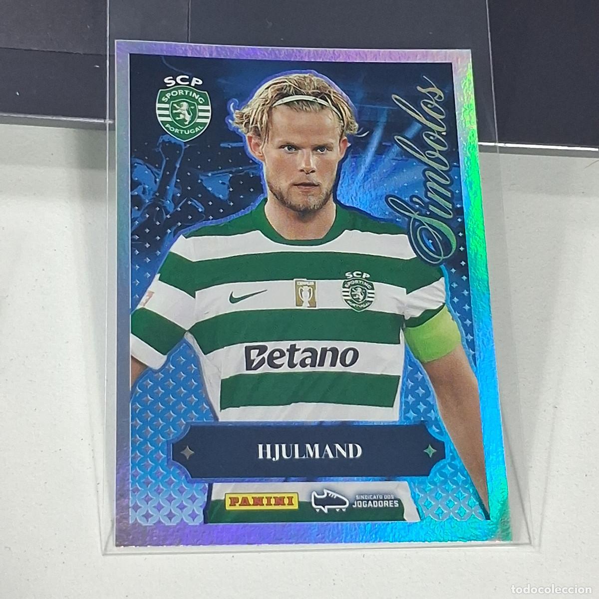 Cromos de f&uacute;tbol: B35 HJULMAND SPORTING SCP SIMBOLOS CROMO STICKER FUTBOL PANINI PORTUGAL 2025-2026 25 26 LIGA BETCLIC
