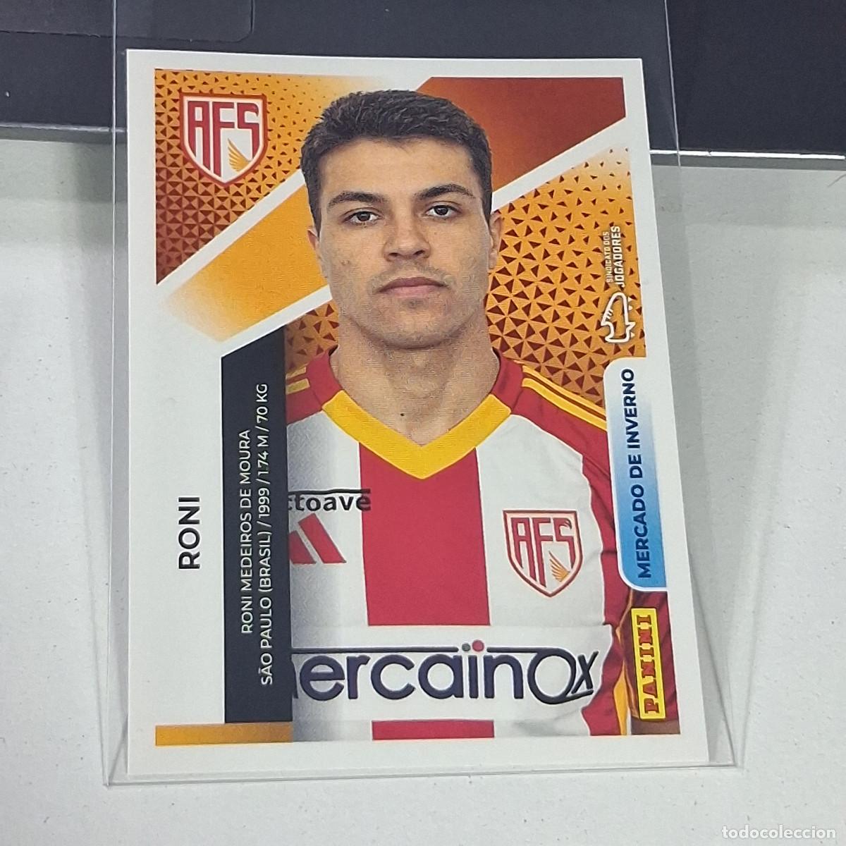 Cromos de f&uacute;tbol: B35 448 RONI AFS AVES MERCADO INVERNO STICKER FUTBOL PANINI PORTUGAL 2025-2026 25 26 LIGA BETCLIC
