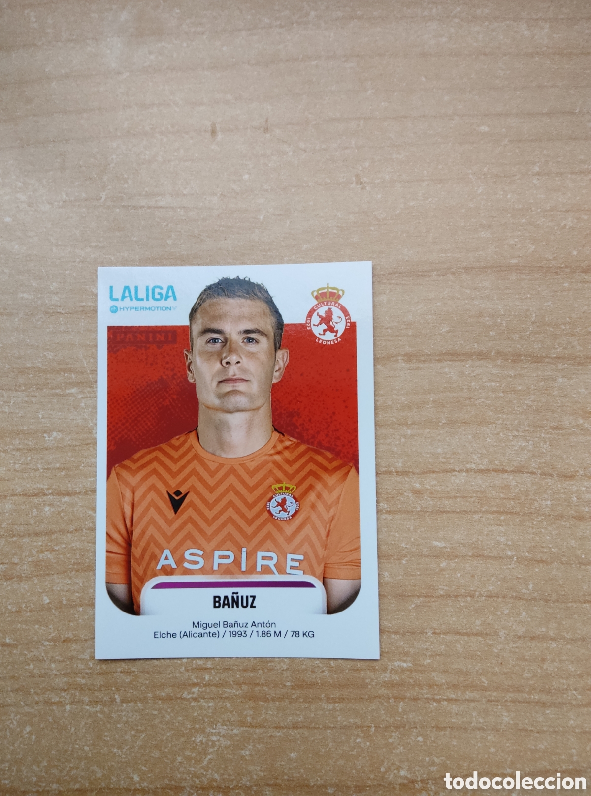 Cromos de f&uacute;tbol: 157 BA&Ntilde;UZ CULTURAL LEONESA LIGA HYPERMOTION 2025 2026