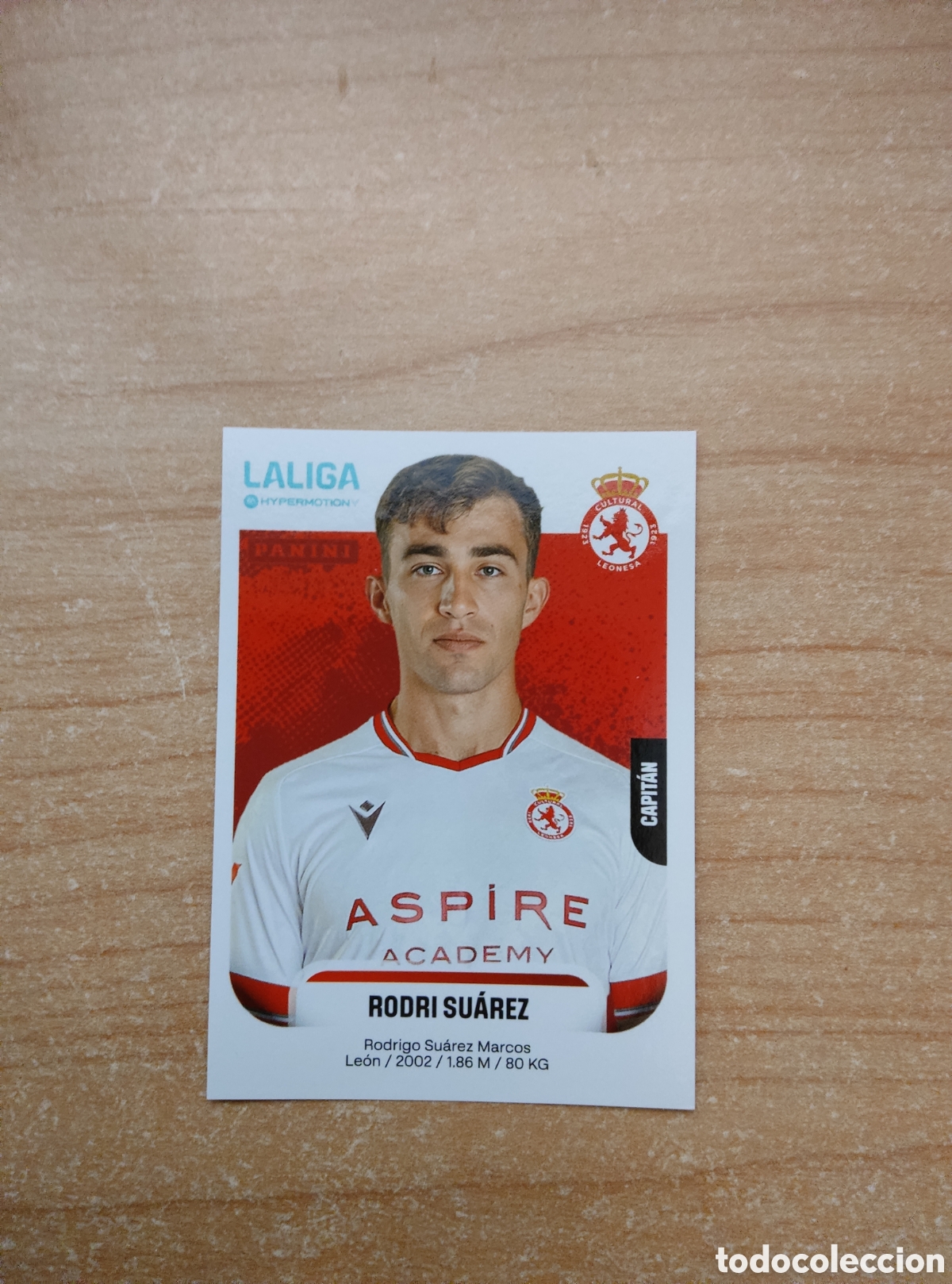 Cromos de f&uacute;tbol: 159 RODRI SUAREZ CULTURAL LEONESA LIGA HYPERMOTION 2025 2026