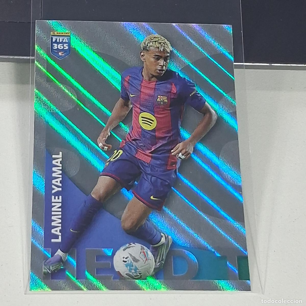 Cromos de f&uacute;tbol: B36 27 LAMINE YAMAL FC BARCELONA BAR&Ccedil;A FUTBOL PANINI FIFA 365 2026 26 STICKER GOLDEN