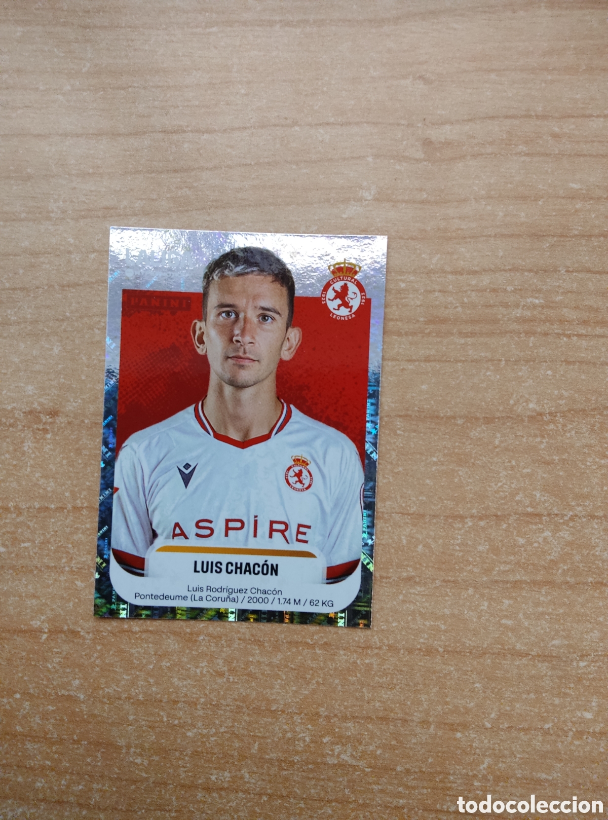 Cromos de f&uacute;tbol: 167 LUIS CHACON CULTURAL LEONESA LIGA HYPERMOTION 2025 2026