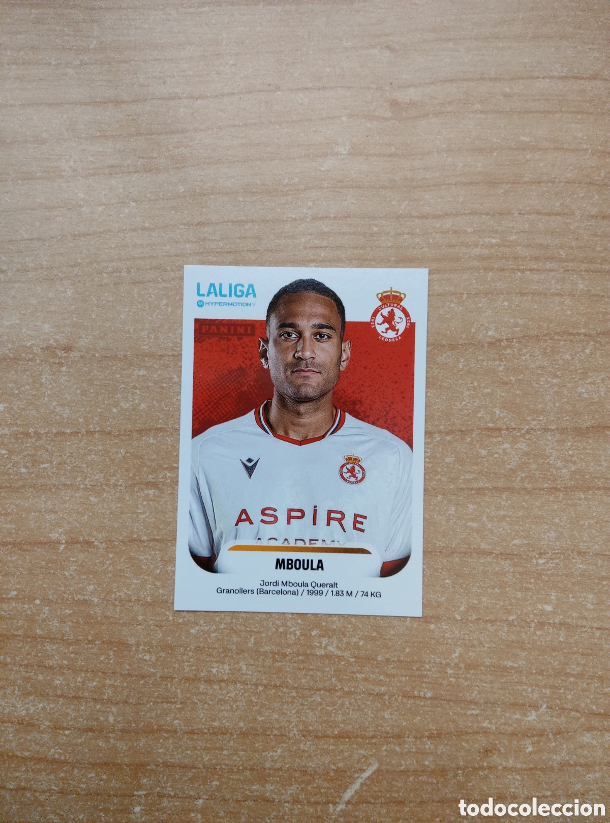 Cromos de f&uacute;tbol: 168A MBOULA CULTURAL LEONESA LIGA HYPERMOTION 2025 2026
