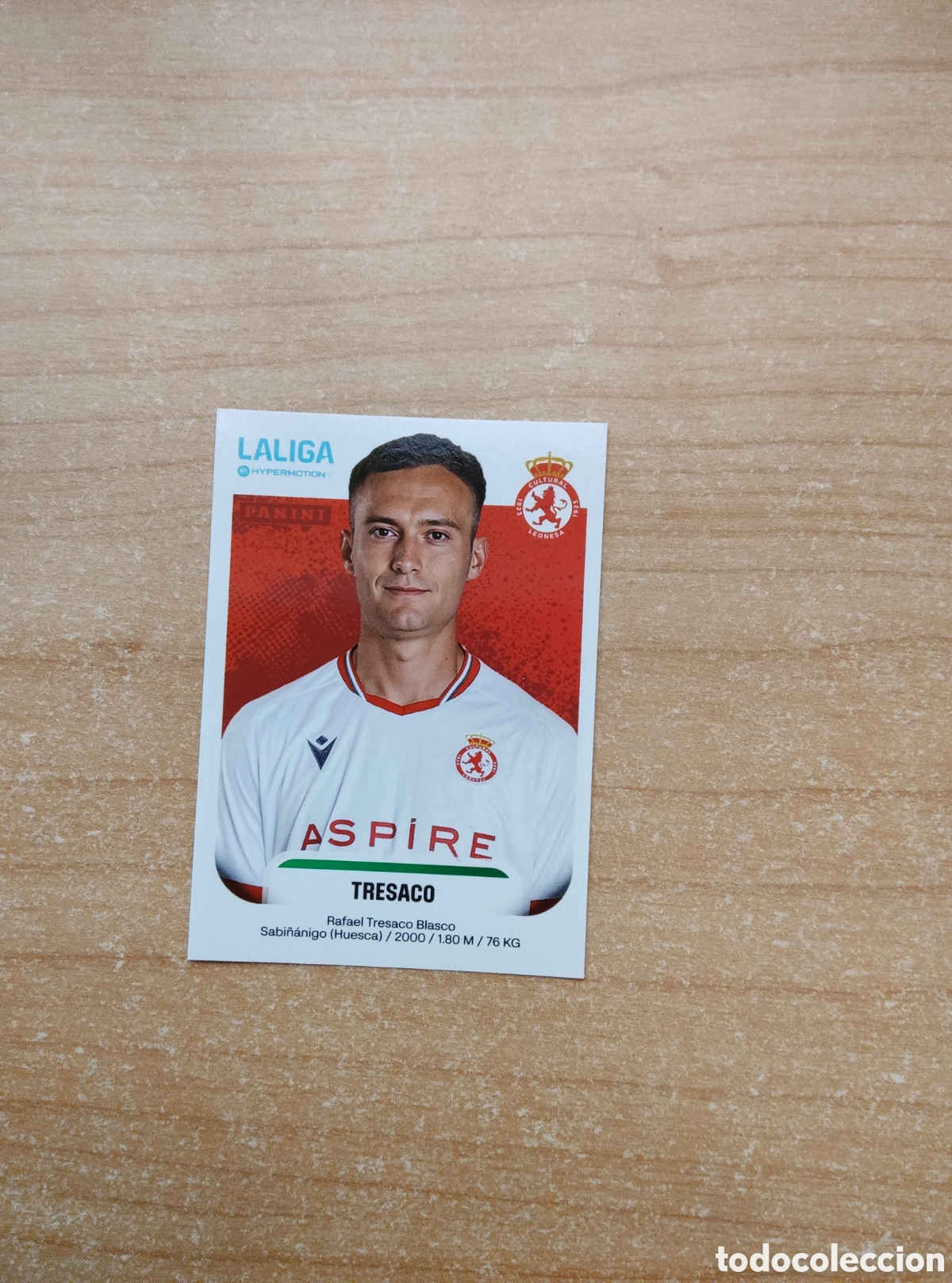 Cromos de f&uacute;tbol: 169 TRESACO CULTURAL LEONESA LIGA HYPERMOTION 2025 2026
