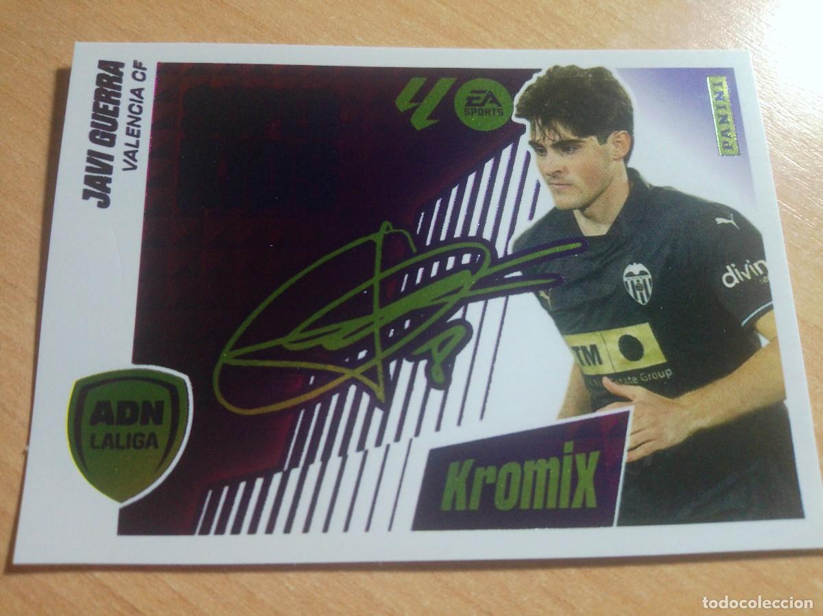 Cromos de f&uacute;tbol: JAVI GUERRA SUPER KIDS KROMIX K12 VALENCIA 25 26 LIGA ESTE 2025 2026 SIN PEGAR