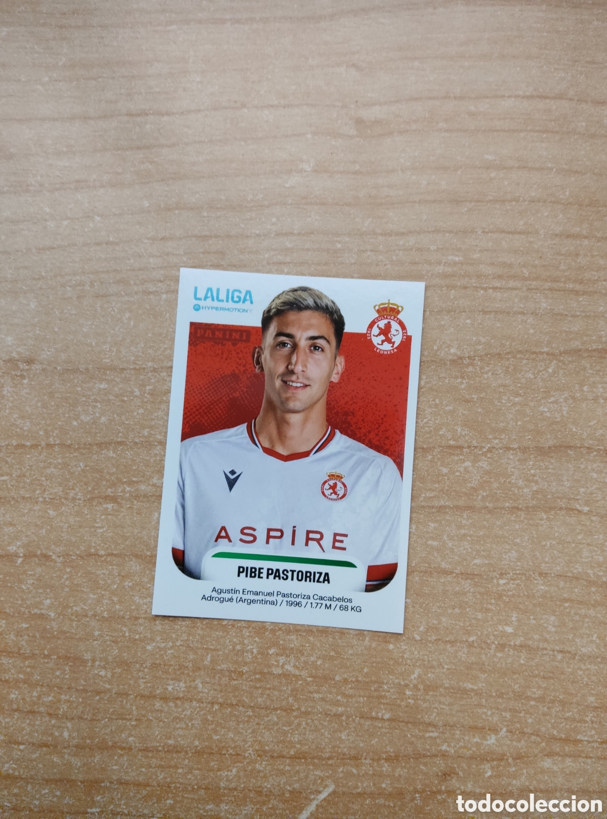 Cromos de Futebol: 171 PIBE PASTORIZA CULTURAL LEONESA LIGA HYPERMOTION 2025 2026