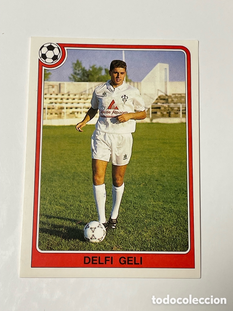 Cromos de f&uacute;tbol: Delf&iacute; Geli Albacete Panini 92/93 #62