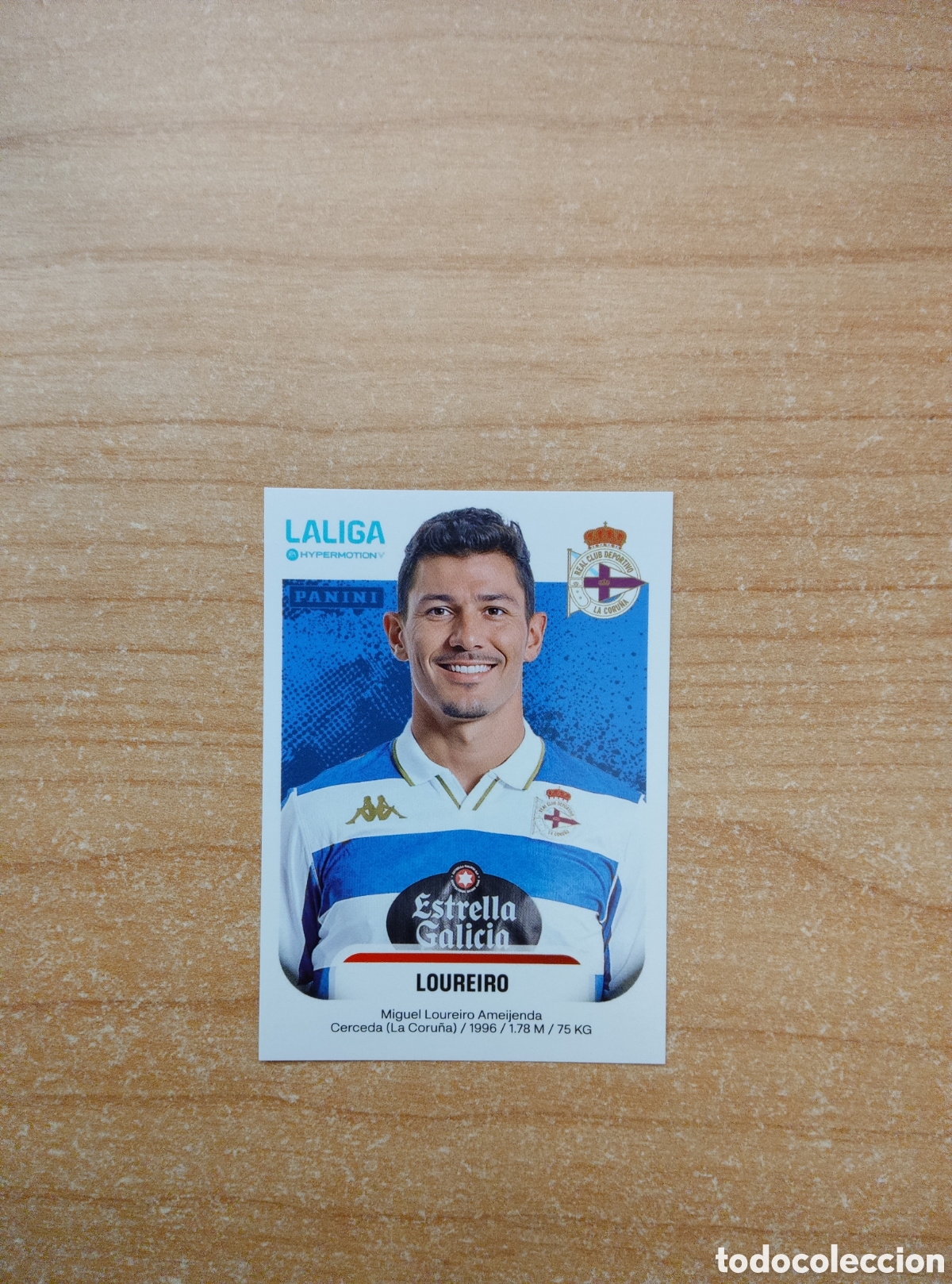 Cromos de f&uacute;tbol: 178 LOUREIRO DEPORTIVO CORU&Ntilde;A LIGA HYPERMOTION 2025 2026
