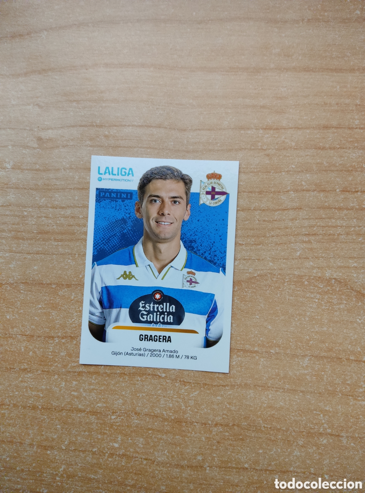 Cromos de f&uacute;tbol: 183 GRAGERA DEPORTIVO CORU&Ntilde;A LIGA HYPERMOTION 2025 2026