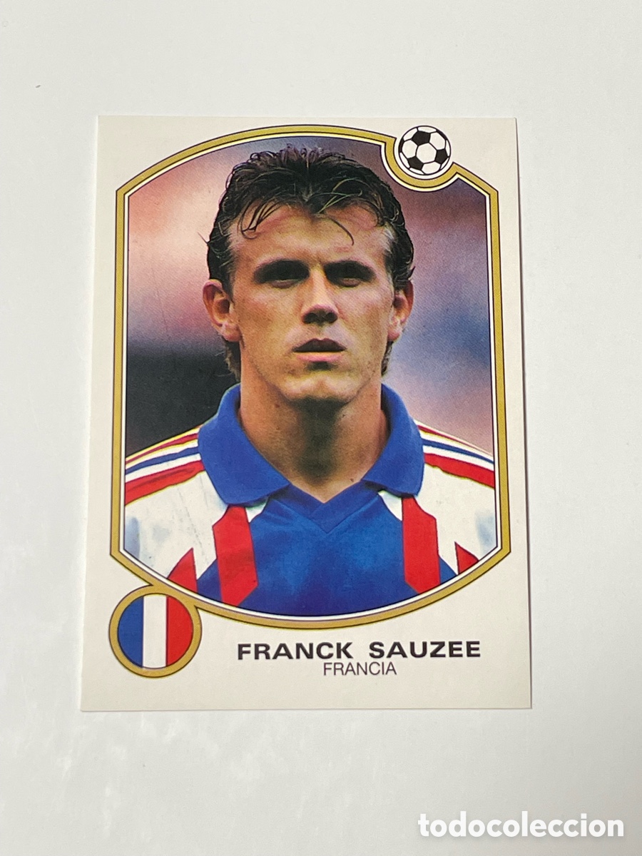 Cromos de f&uacute;tbol: Frank Sauzee Francia Panini 92/93 #212