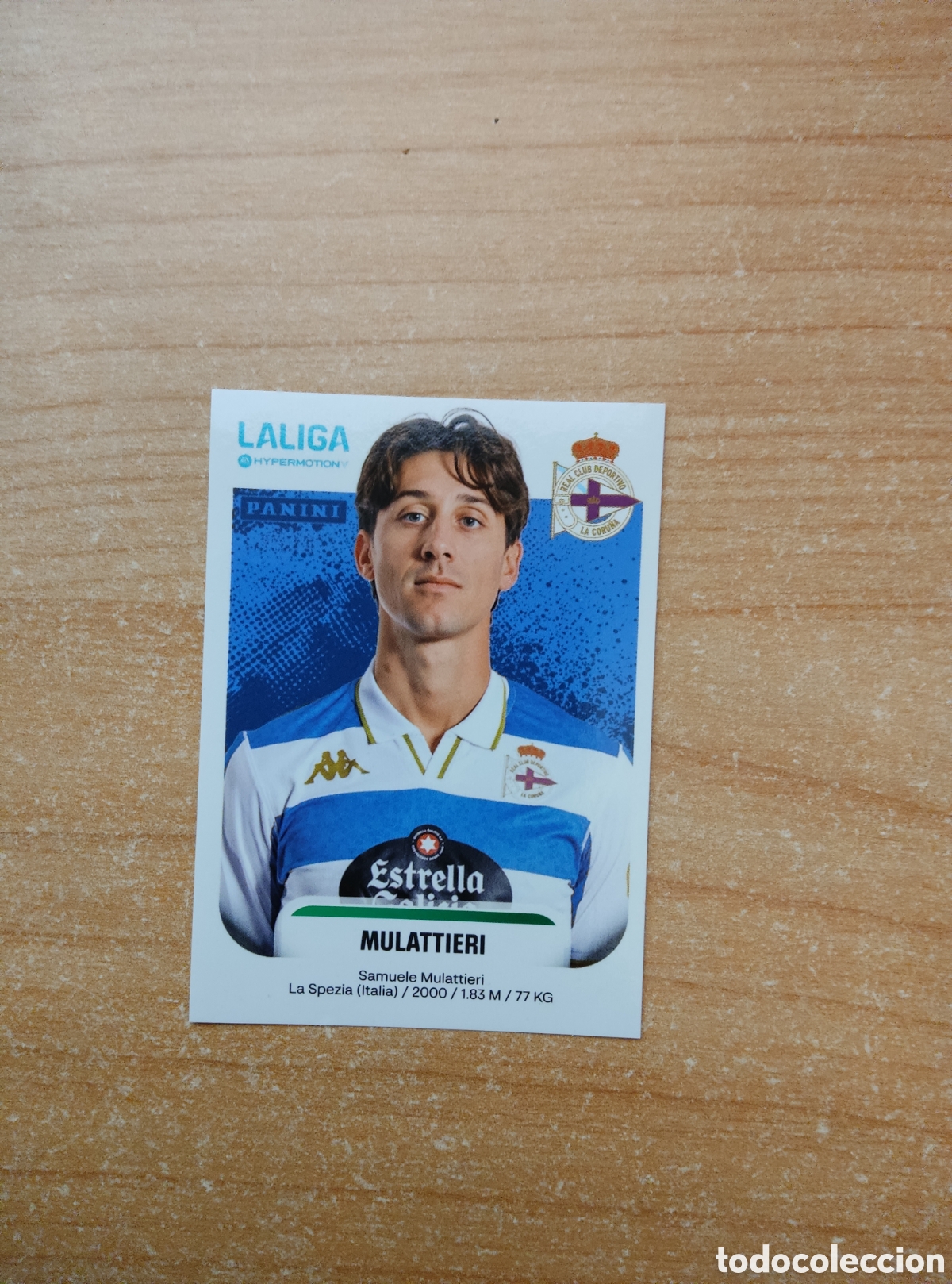 Cromos de f&uacute;tbol: 190 MULATTIERI DEPORTIVO CORU&Ntilde;A LIGA HYPERMOTION 2025 2026