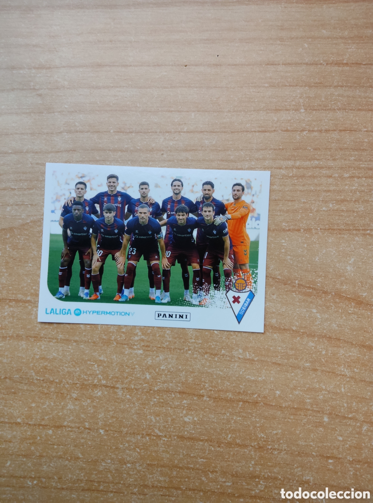 Cromos de f&uacute;tbol: 193 EQUIPO EIBAR LIGA HYPERMOTION 2025 2026