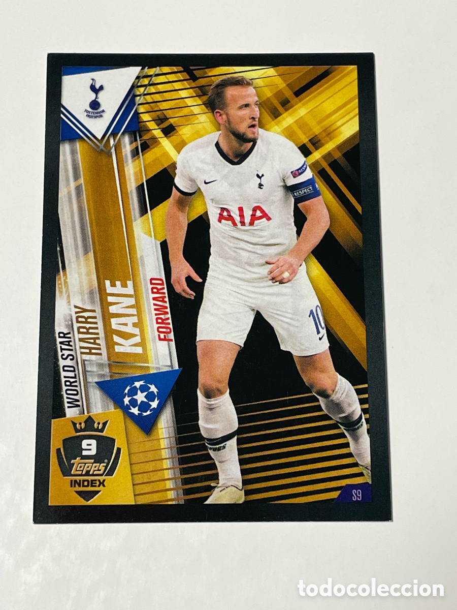 Cromos de f&uacute;tbol: Harry Kane Tottenham Hotspur Topps Match Attax World Star #S9