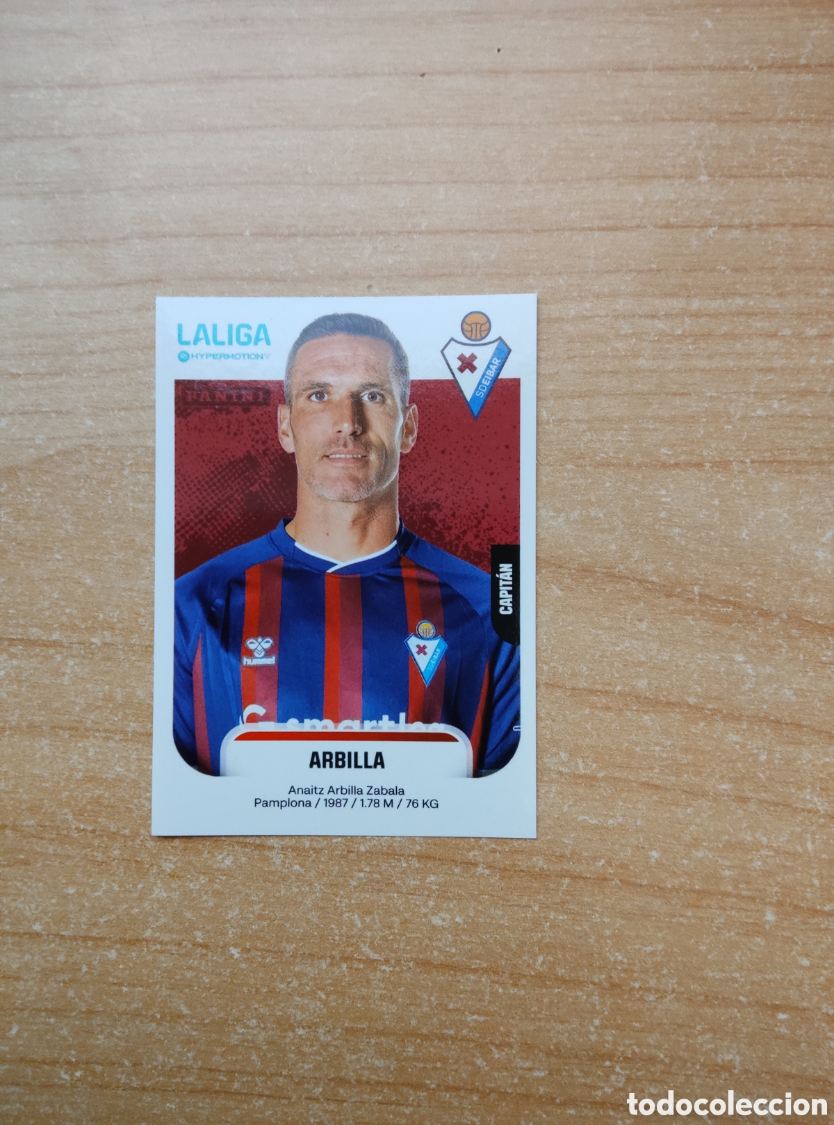 Cromos de f&uacute;tbol: 198 ARBILLA EIBAR LIGA HYPERMOTION 2025 2026