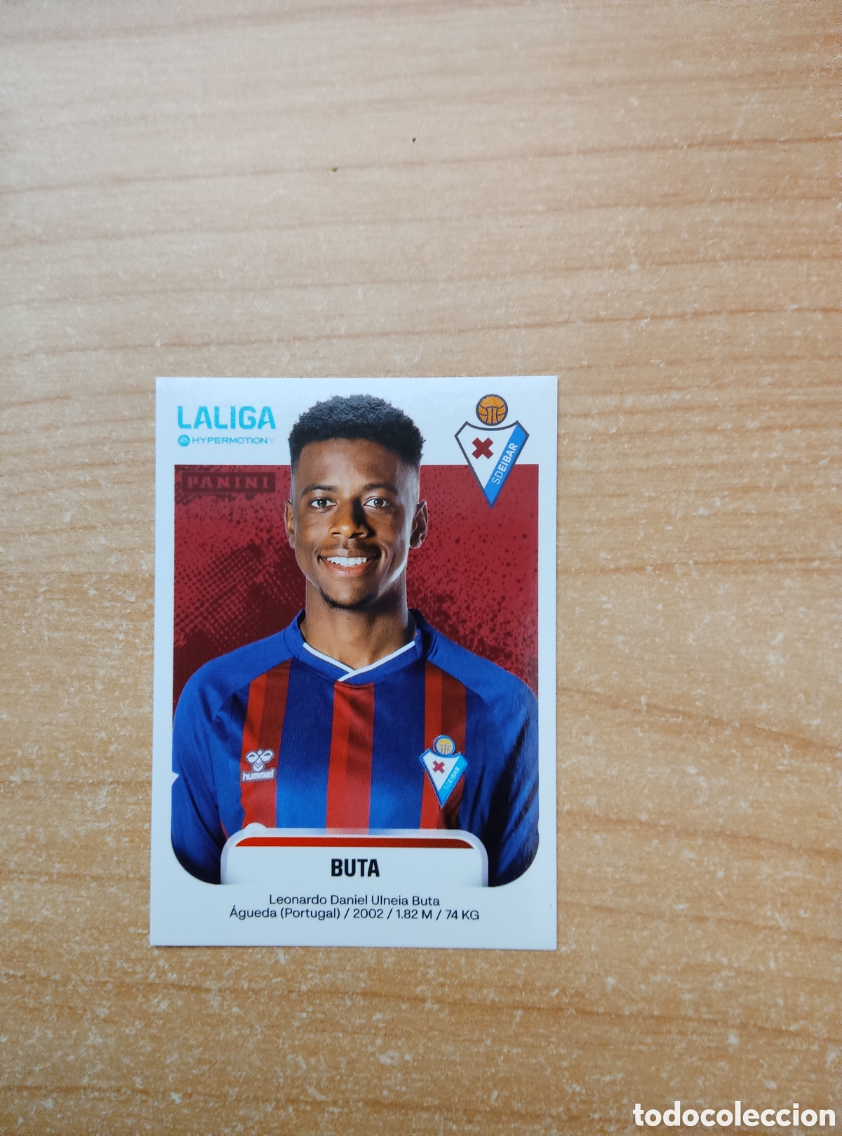 Cromos de f&uacute;tbol: 200B BUTA EIBAR LIGA HYPERMOTION 2025 2026