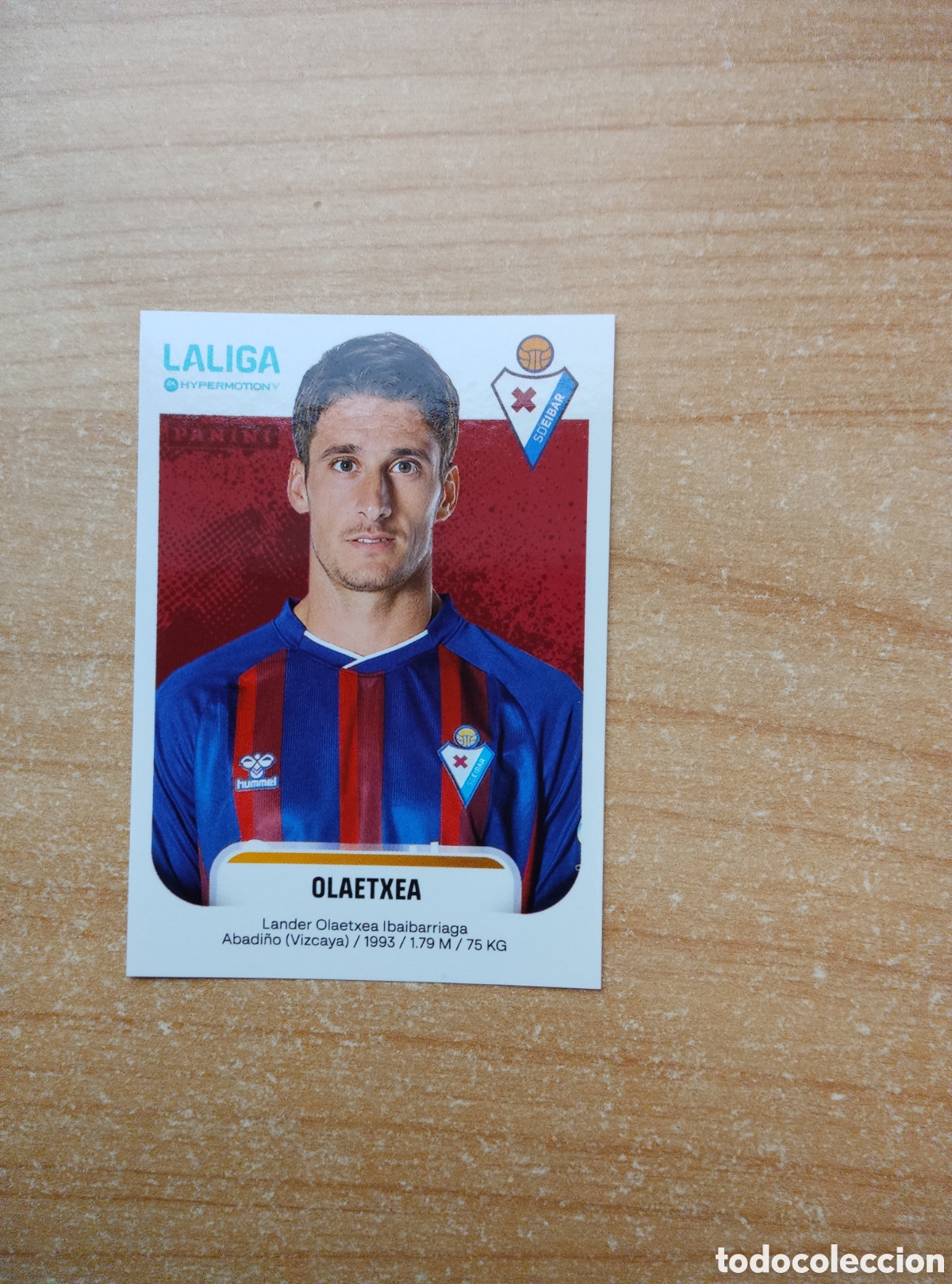 Cromos de f&uacute;tbol: 202A OLAETXEA EIBAR LIGA HYPERMOTION 2025 2026