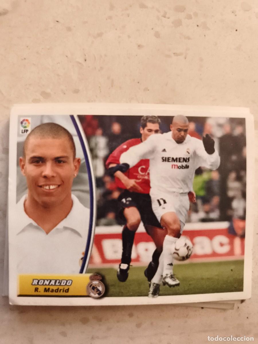 Cromos de f&uacute;tbol: Cromo Futbol Panini Ronaldo Liga Futbol 2003-2004