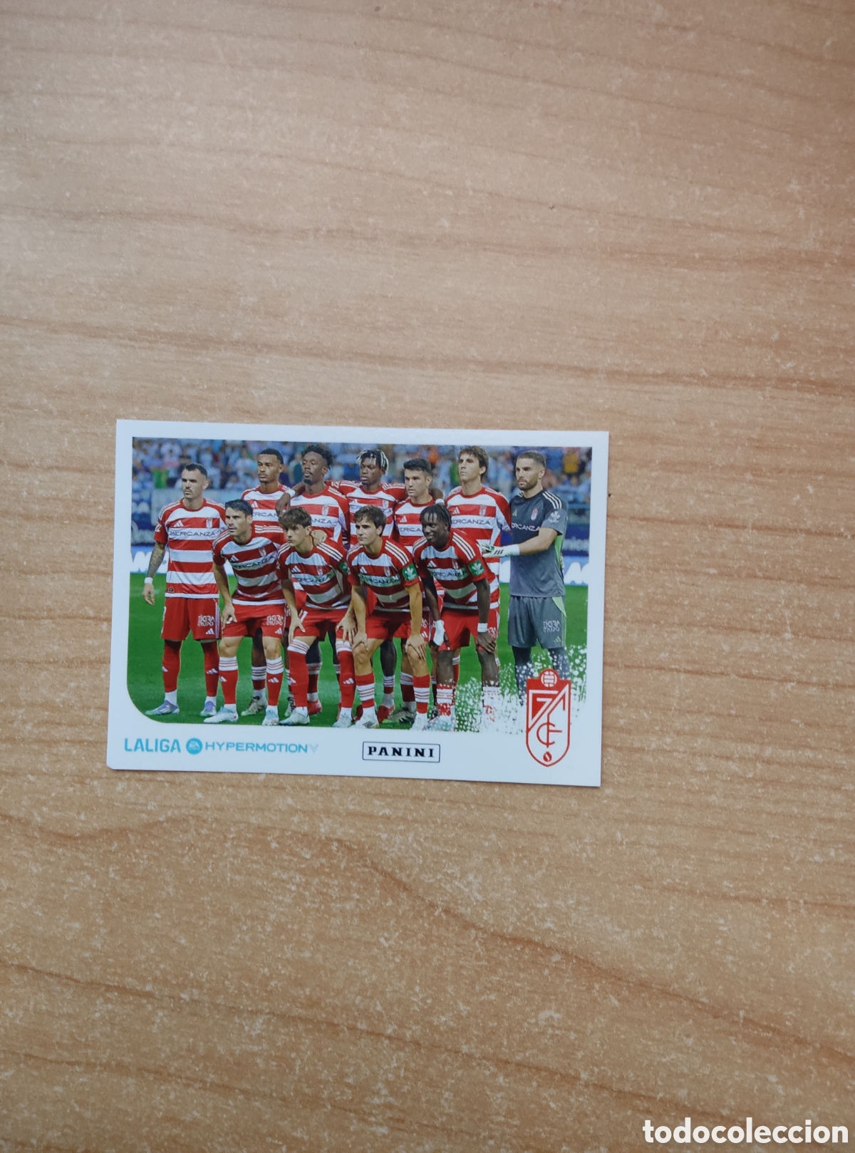 Cromos de f&uacute;tbol: 212 EQUIPO GRANADA LIGA HYPERMOTION 2025 2026