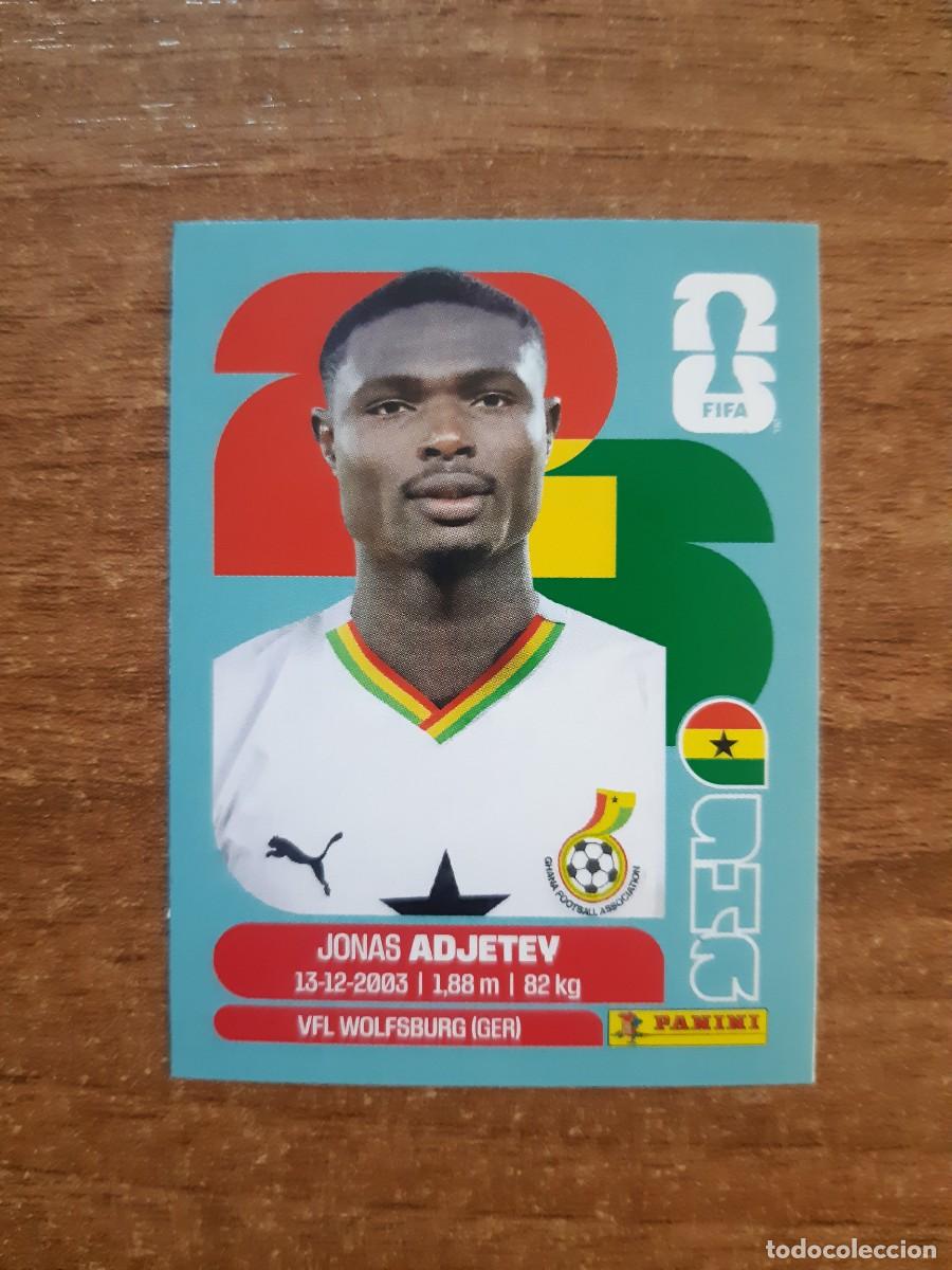 Cromos de f&uacute;tbol: JONAS ADJETEV GHANA UPDATE SET ACTUALIZACI&Oacute;N MUNDIAL 2026 PANINI STICKERS. NUEVO